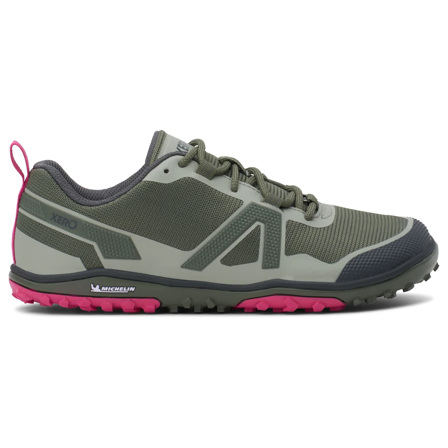 Дамски обувки barefoot Xero Shoes Women's Scrambler Low EV Barefoot shoes - Army Green