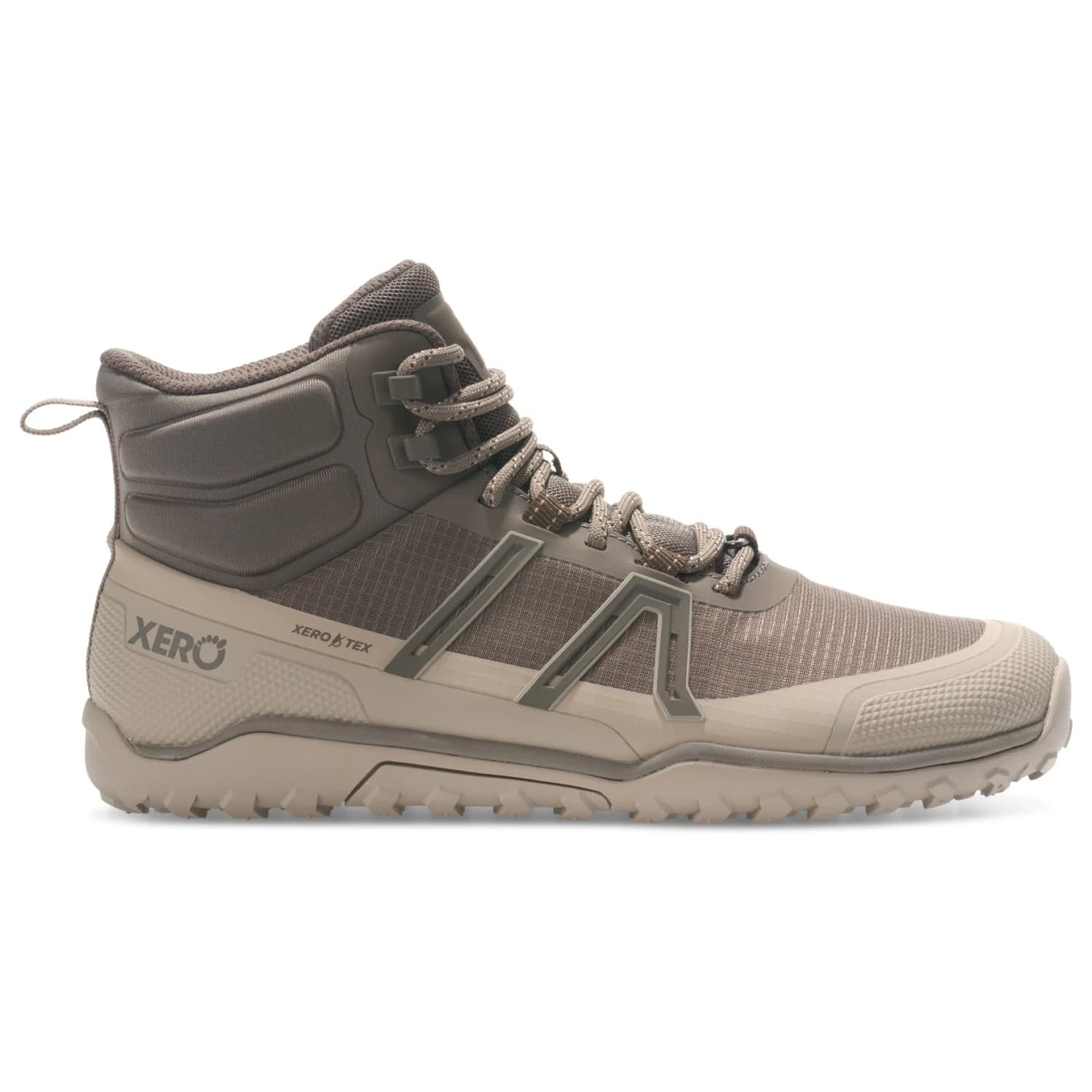 Дамски обувки barefoot Xero Shoes Women's Scrambler Trail Mid WP Barefoot shoes - Morel / Pure Cashmere