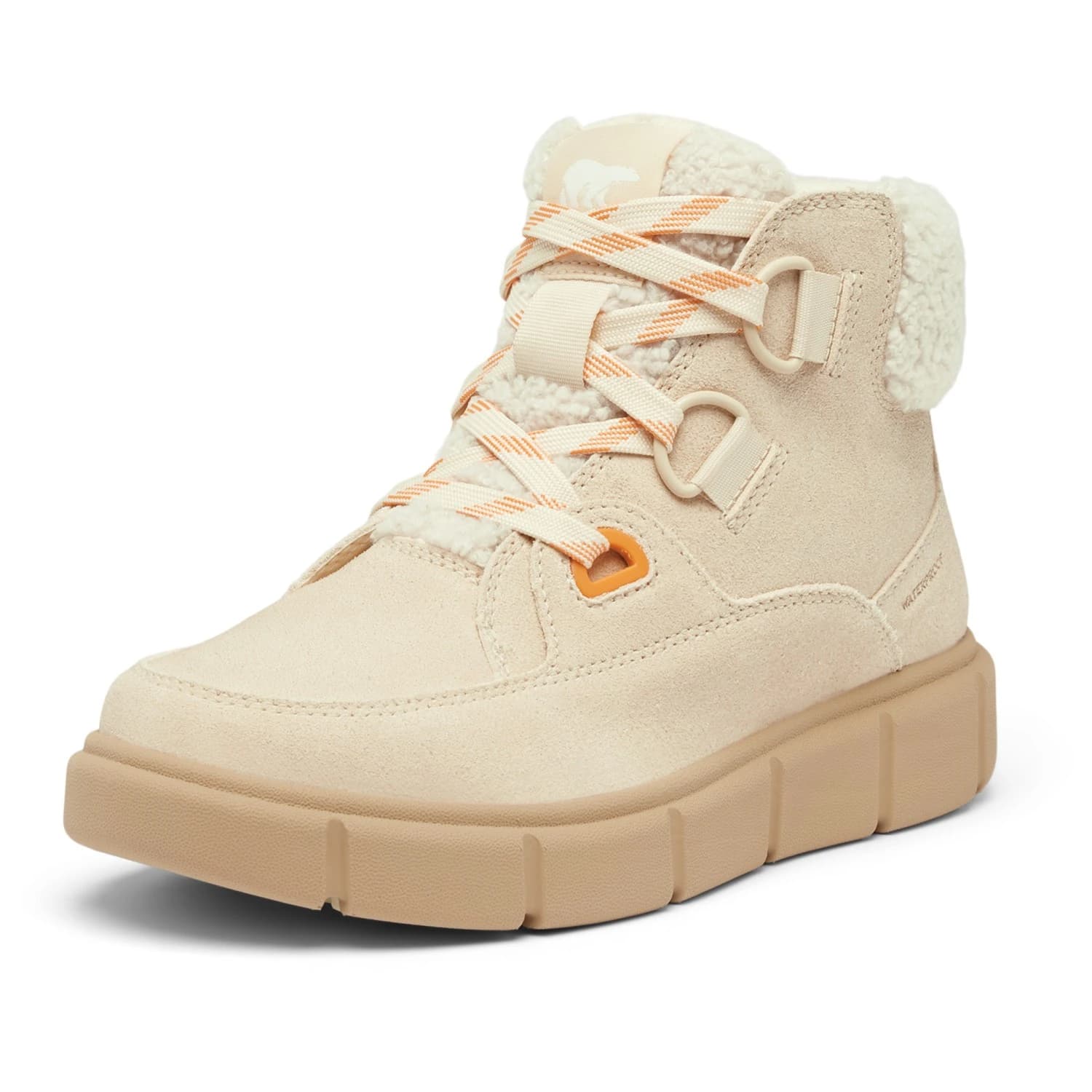 Дамски ежедневни боти Sorel Women's Explorer III NW Lace WP Casual boots - Honey White / Sea Salt