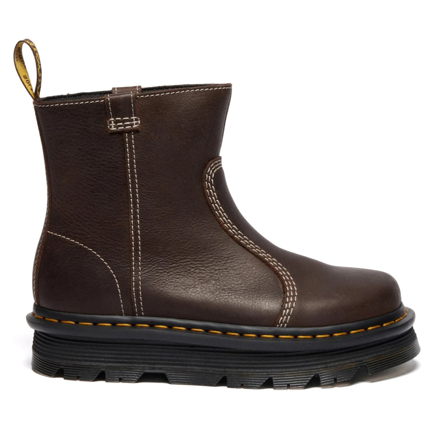 Дамски ежедневни боти Dr. martens Women's Zebzag Rigger Casual boots - Dark Brown Wyoming