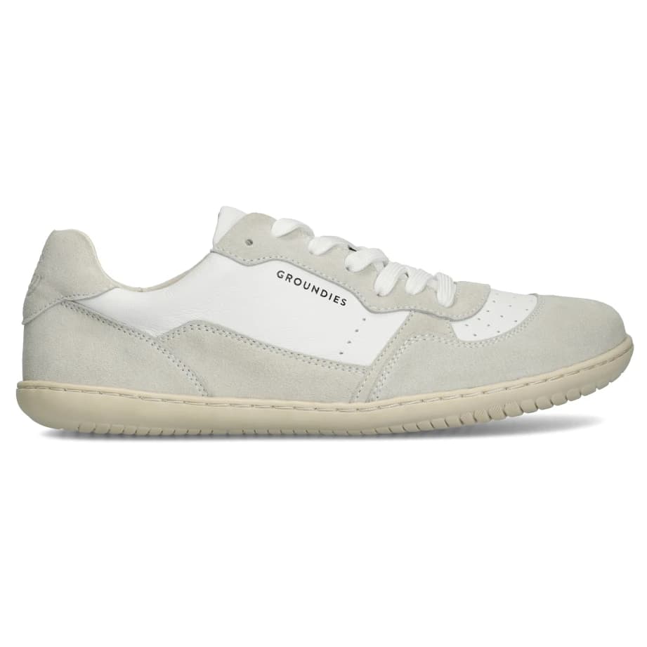Дамски обувки barefoot Groundies Women's Nova GO1 Barefoot+ Barefoot shoes - White / Off-White
