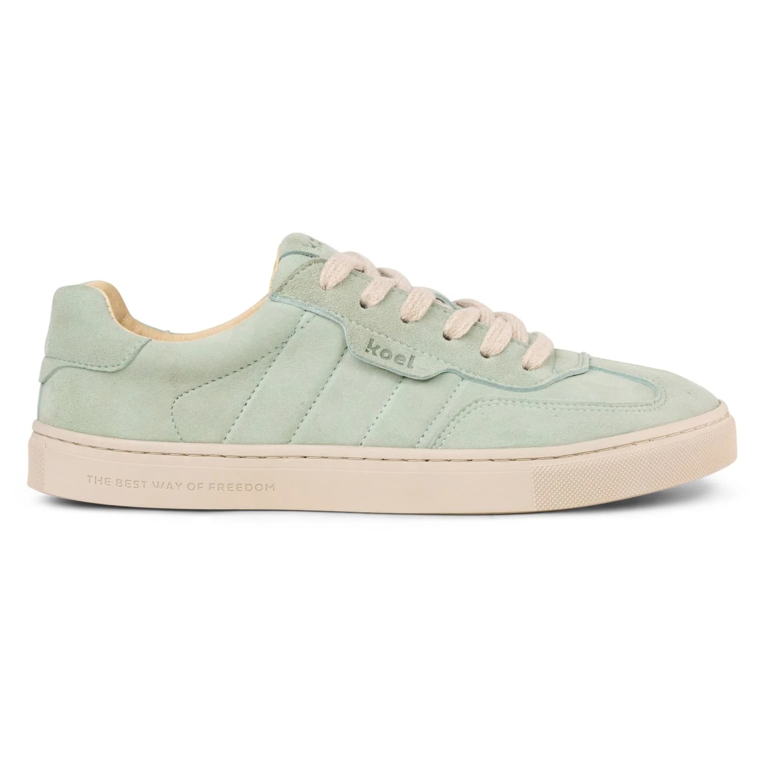 Дамски обувки barefoot Koel Women's Helena Suede Barefoot shoes - Mint