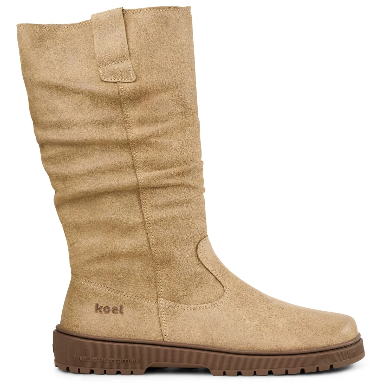 Дамски обувки barefoot Koel Women's Glyra Felt Barefoot shoes - Taupe