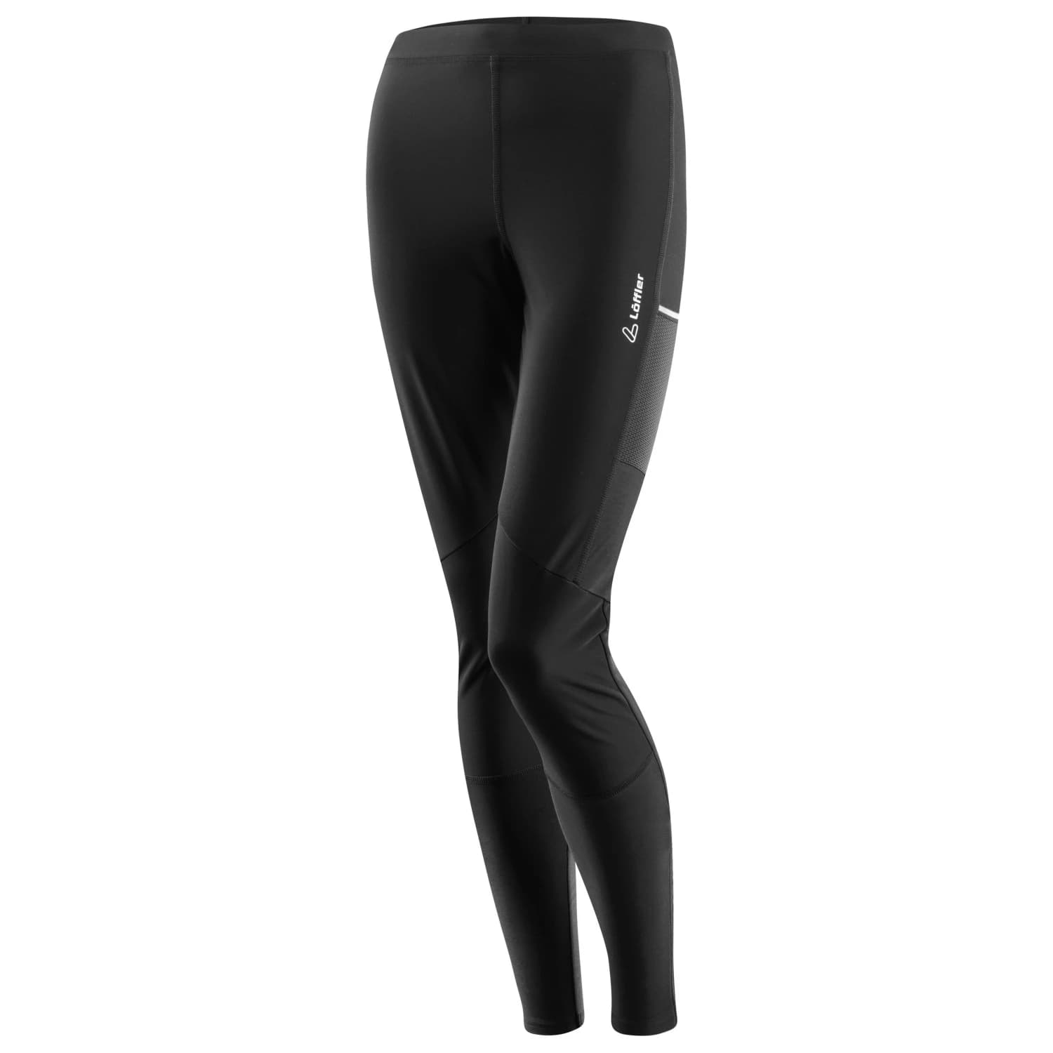Дамски клин за бягане Löffler Women's Tights Thermo Innenvelours Running tights - Black