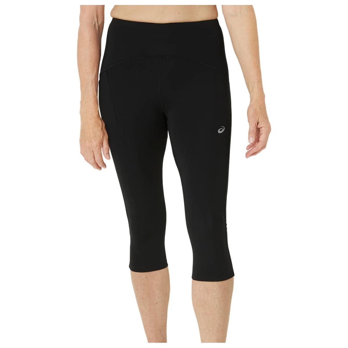 Дамски клин за бягане Asics Women's Road High Waist Capri Tight Running tights - Performance Black