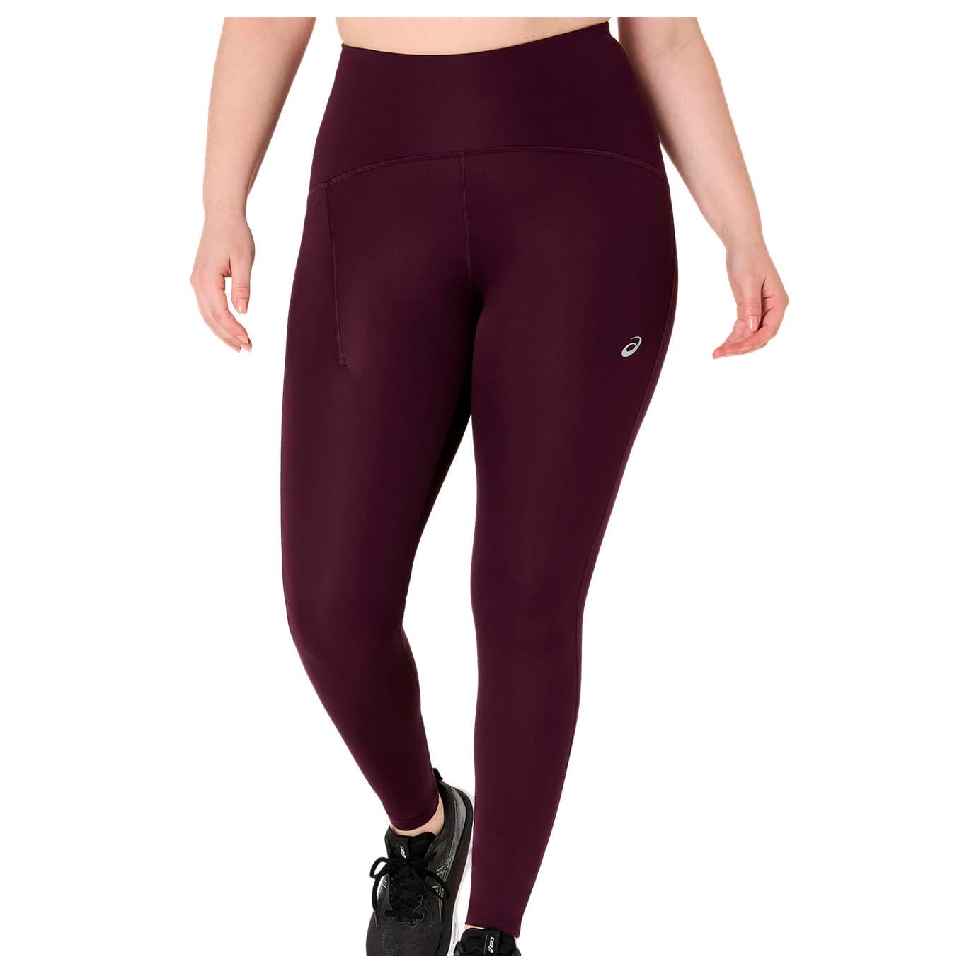 Дамски клин за бягане Asics Women's Road High Waist Tight Running tights - Dark Aubergine