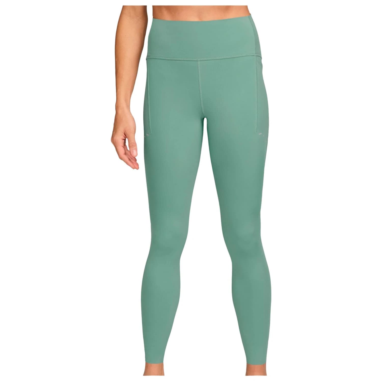 Дамски клин за бягане Nike Women's Swift High-Waisted 7/8 Runnings Leggings Running tights - Steam / Reflective Silver