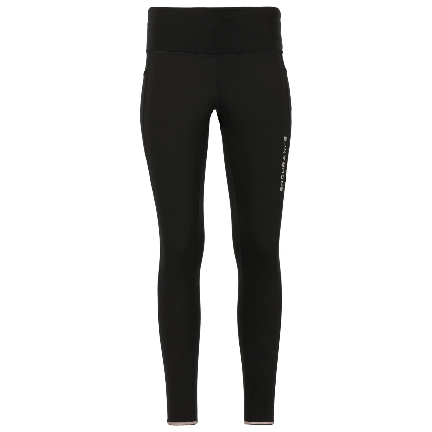 Дамски клин за бягане ENDURANCE Women's Energy V2 Windblock Tights Running tights - Black