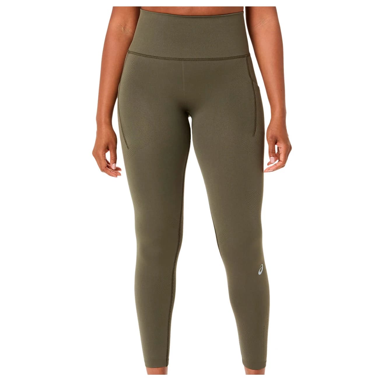 Дамски клин за бягане Asics Women's Road Seamless Tight Running tights - Dark Olive