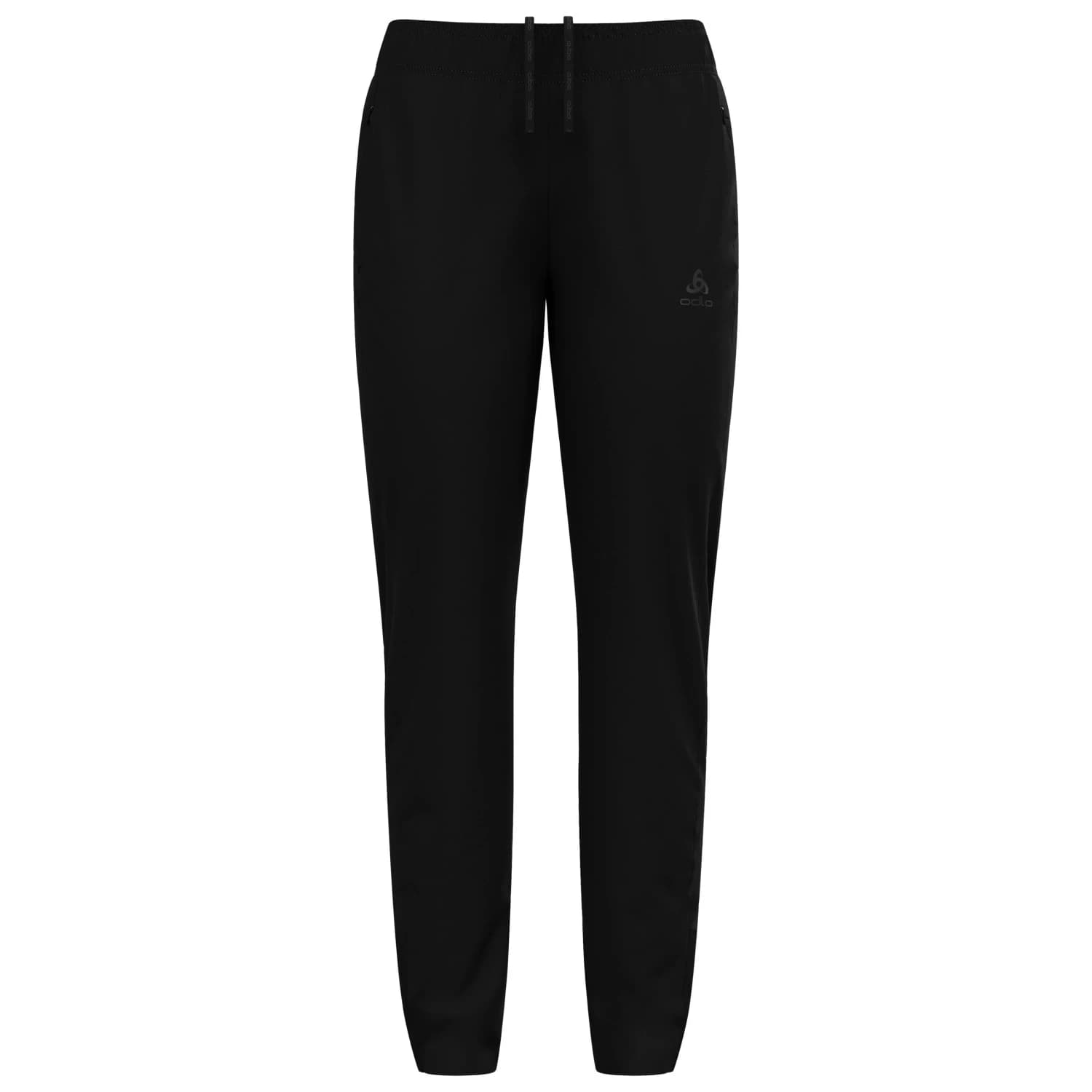 Дамски панталон за бягане Odlo Women's Zeroweight Pants Running trousers - Black / Black