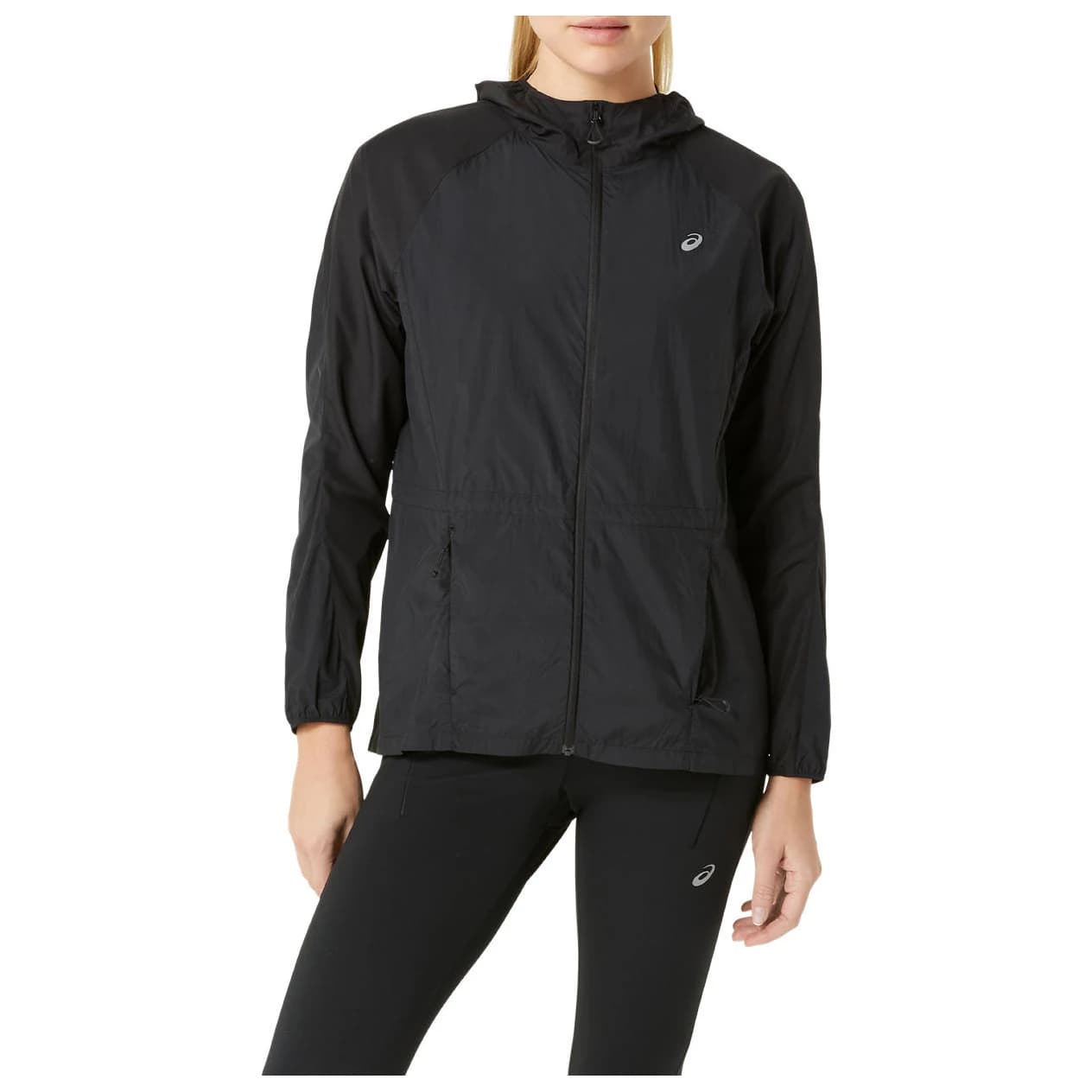 Дамско яке за бягане Asics Women's Road Packable Jacket Running jacket - Performance Black