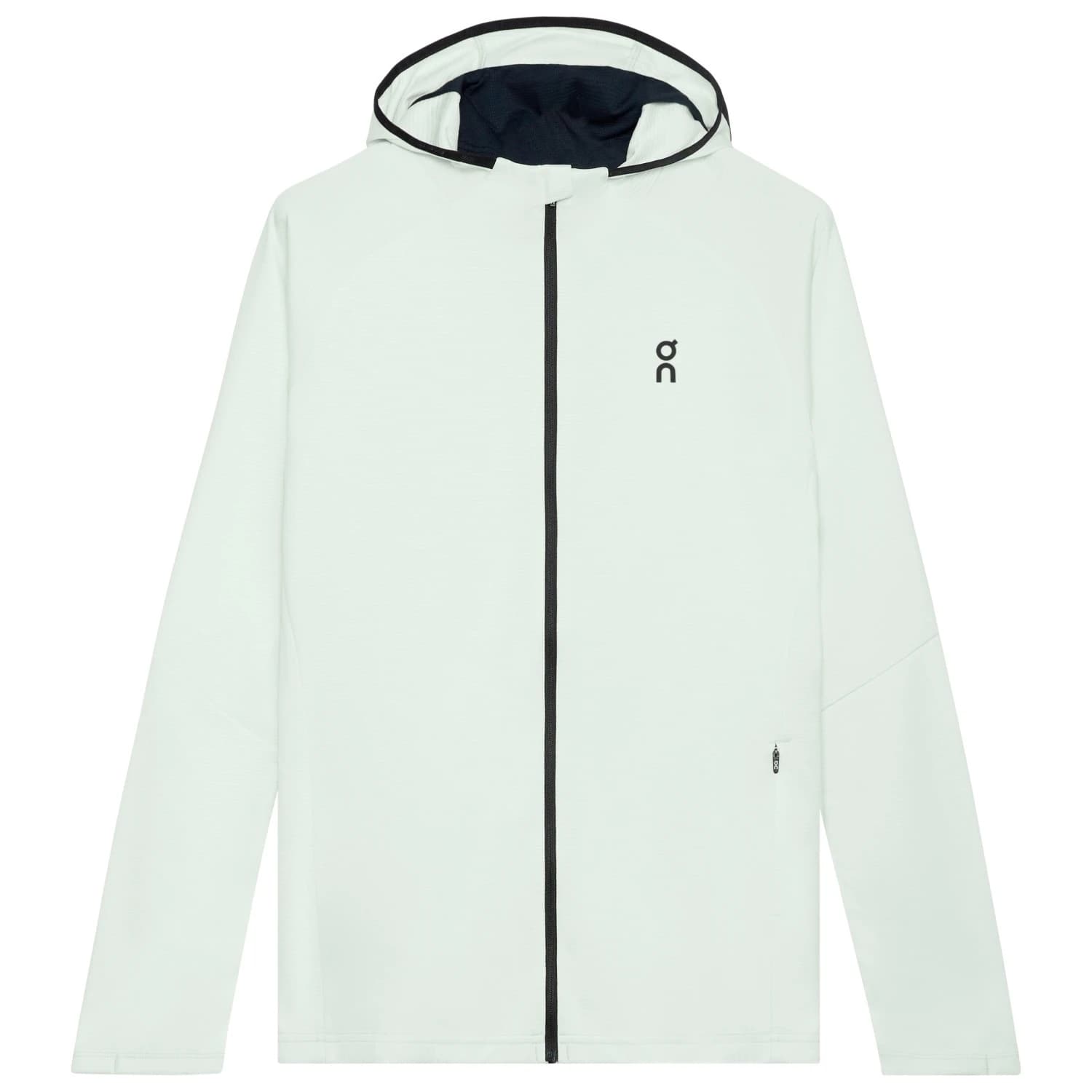 Дамско яке за бягане On Women's Climate Zip Hoodie Running jacket - Iceberg