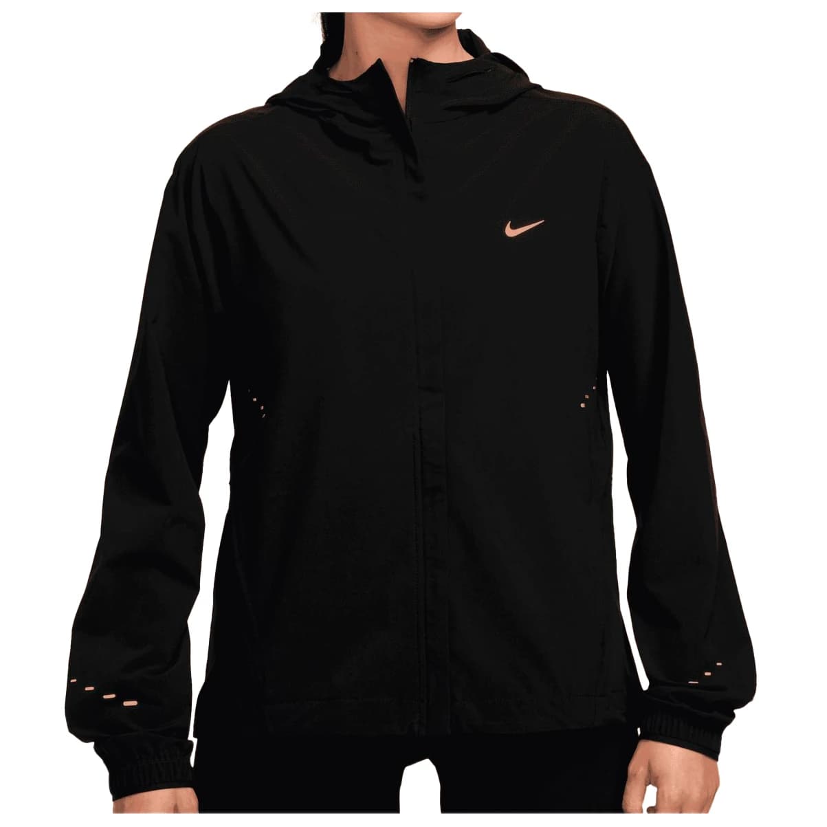 Дамско яке за бягане Nike Women's Swift Repel Running Jacket - Black / Reflective Silver