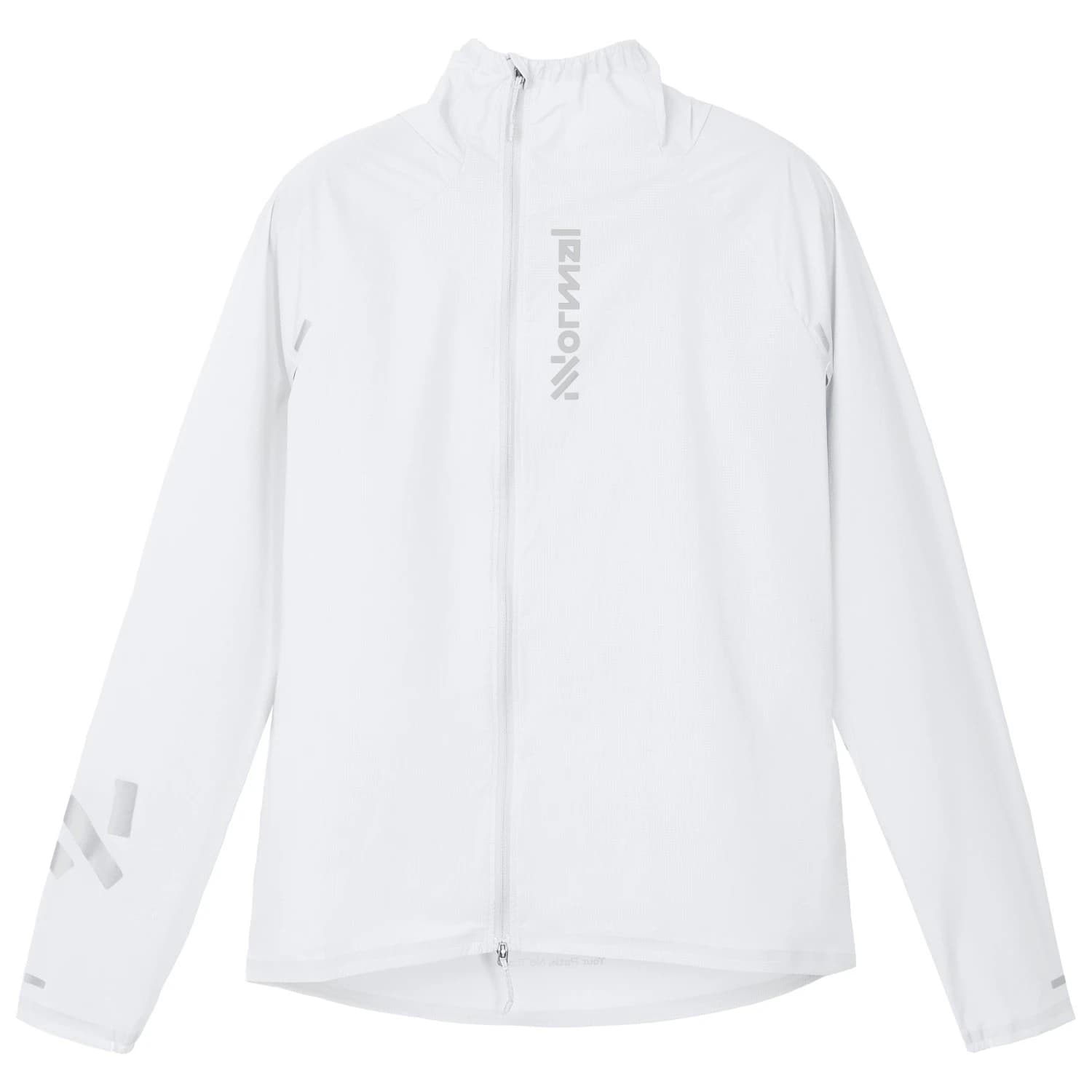 Дамско яке за бягане NNormal Women's Bora Wind Jacket Running jacket - White