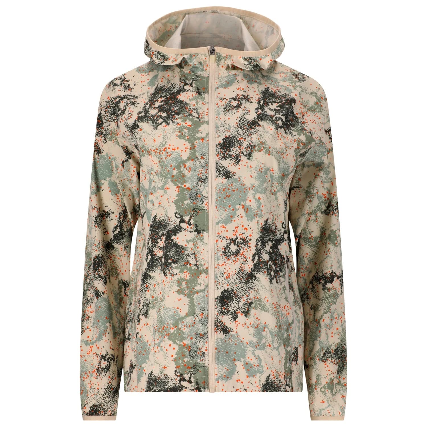 Дамско яке за бягане ENDURANCE Women's Braylen AOP Jacket Running jacket - Green Print