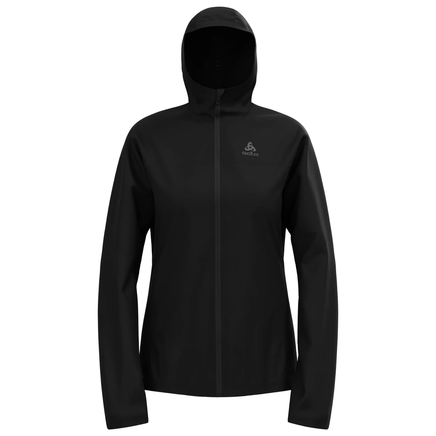 Дамско яке за бягане Odlo Women's X-Alp Waterproof Jacket Running jacket - Black / Black