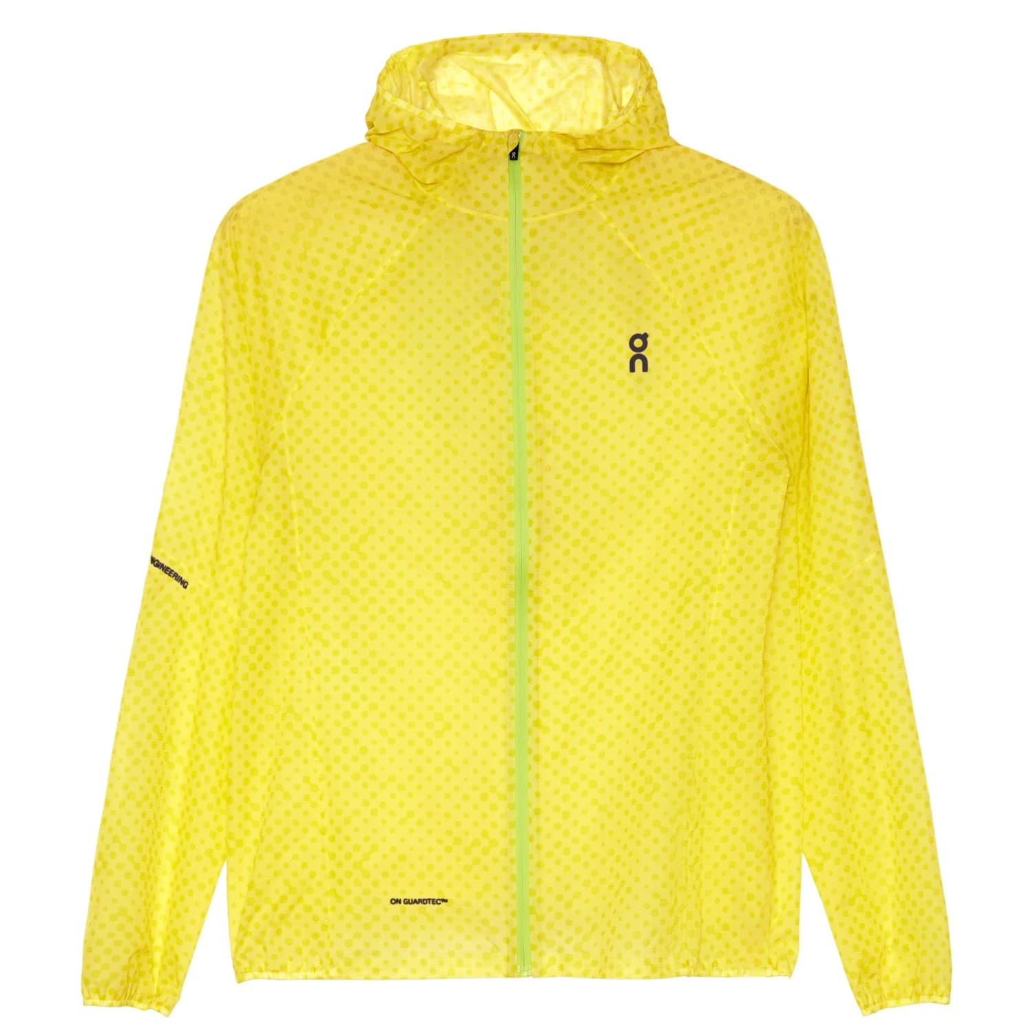 Дамско яке за бягане On Women's Ultra Jacket Running jacket - Limelight / Lime