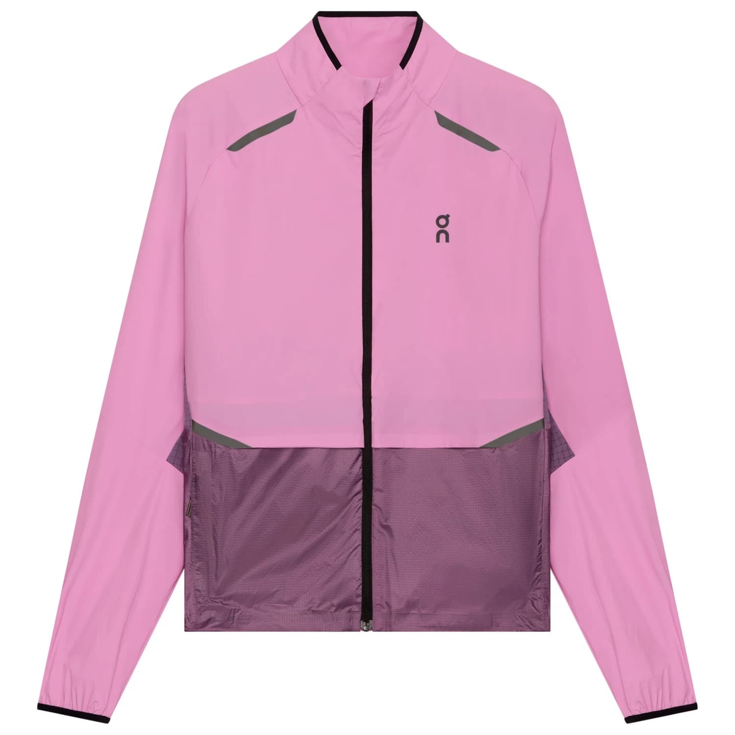 Дамско яке за бягане On Women's Weather Jacket Running jacket - Sakura / Dewberry