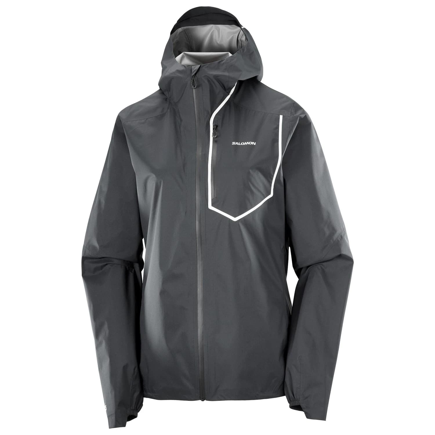 Дамско яке за бягане Salomon Women's Bonatti Pro Jacket Running jacket - Deep Black