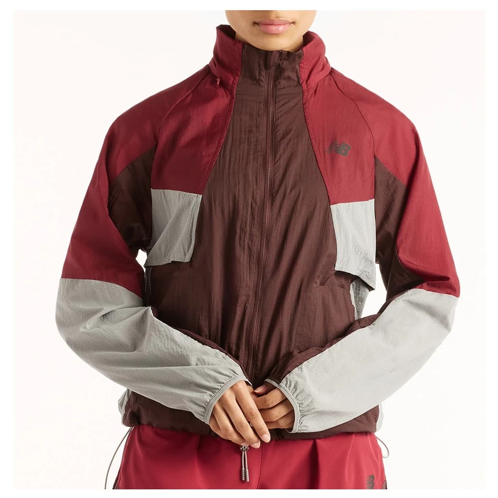 Дамско яке за бягане New Balance Women's RC Jacket Running jacket - Blue II