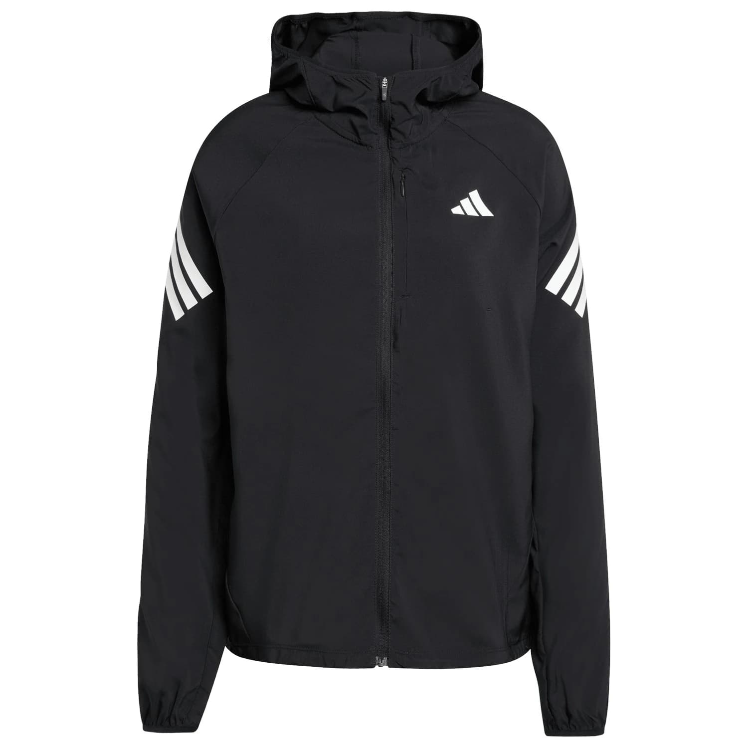 Дамско яке за бягане Adidas Women's Adi365 Branded 3-Stripes Jacket Running jacket - Black