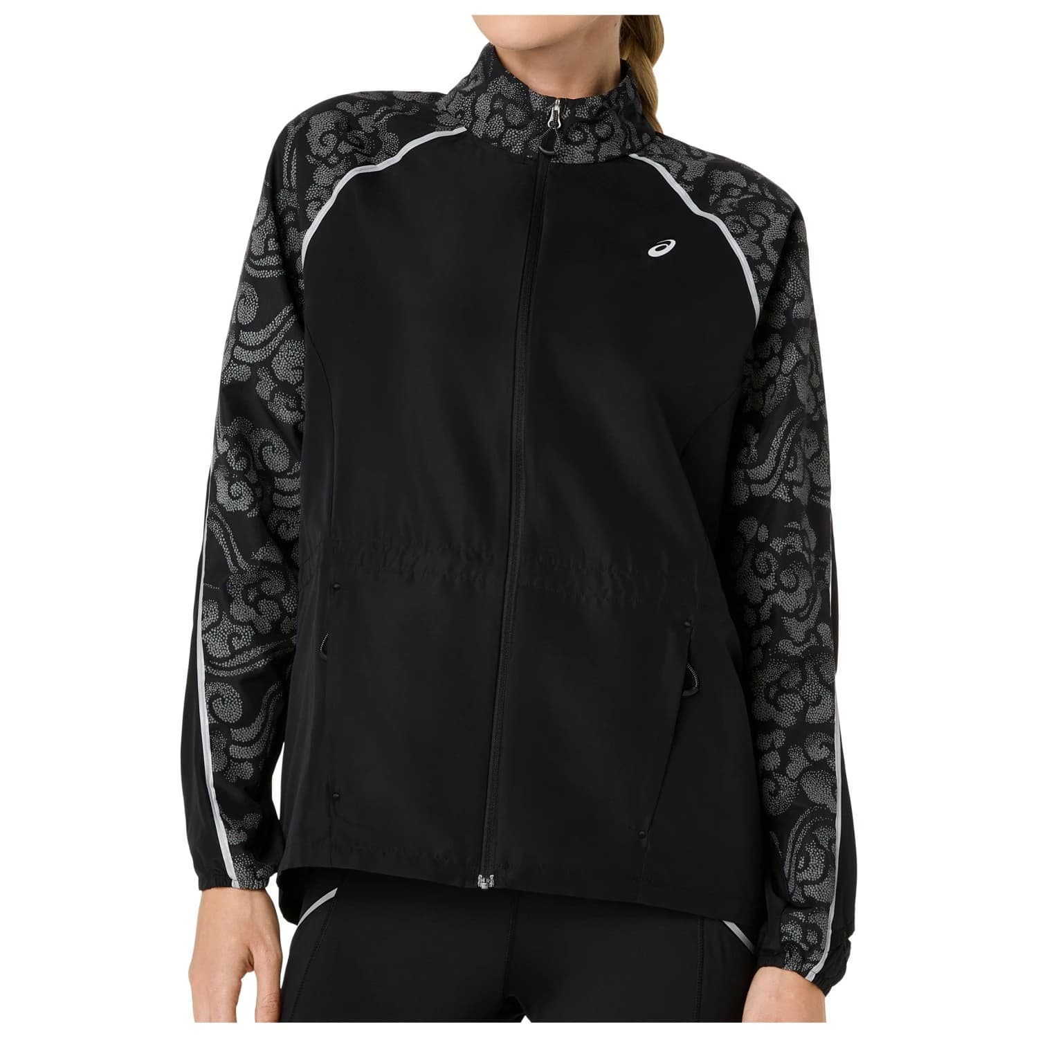 Яке за бягане Asics Women's Road Lite-Show Jacket Running jacket - Performance Black