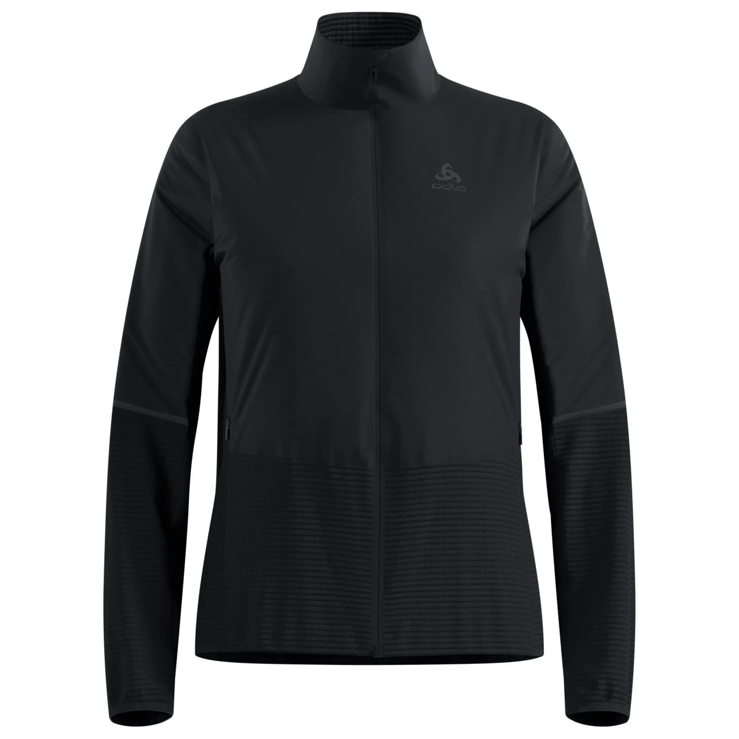 Дамско яке за бягане Odlo Women's Essential Insulator Hybrid Jacket Running jacket - Black
