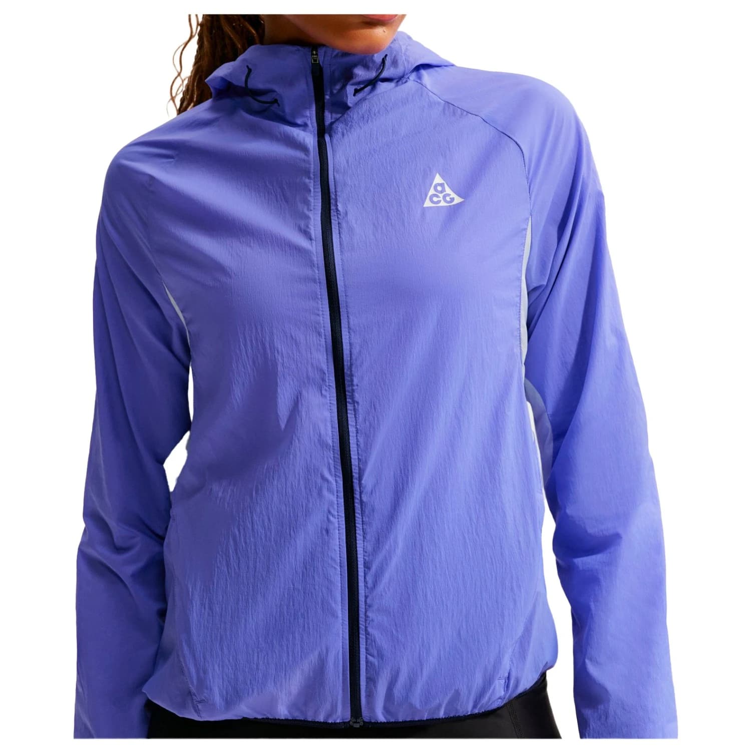 Дамско яке за бягане Nike Women's ACG Trail Repel Jacket Running jacket - Sapphire / Hydrogen Blue / Summit White