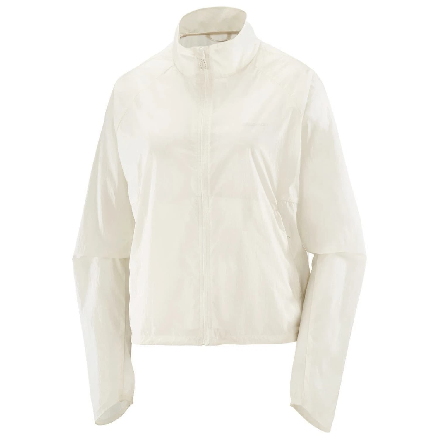 Дамско яке за бягане Salomon Women's Shkout Fly Jacket Running jacket - Whisper White