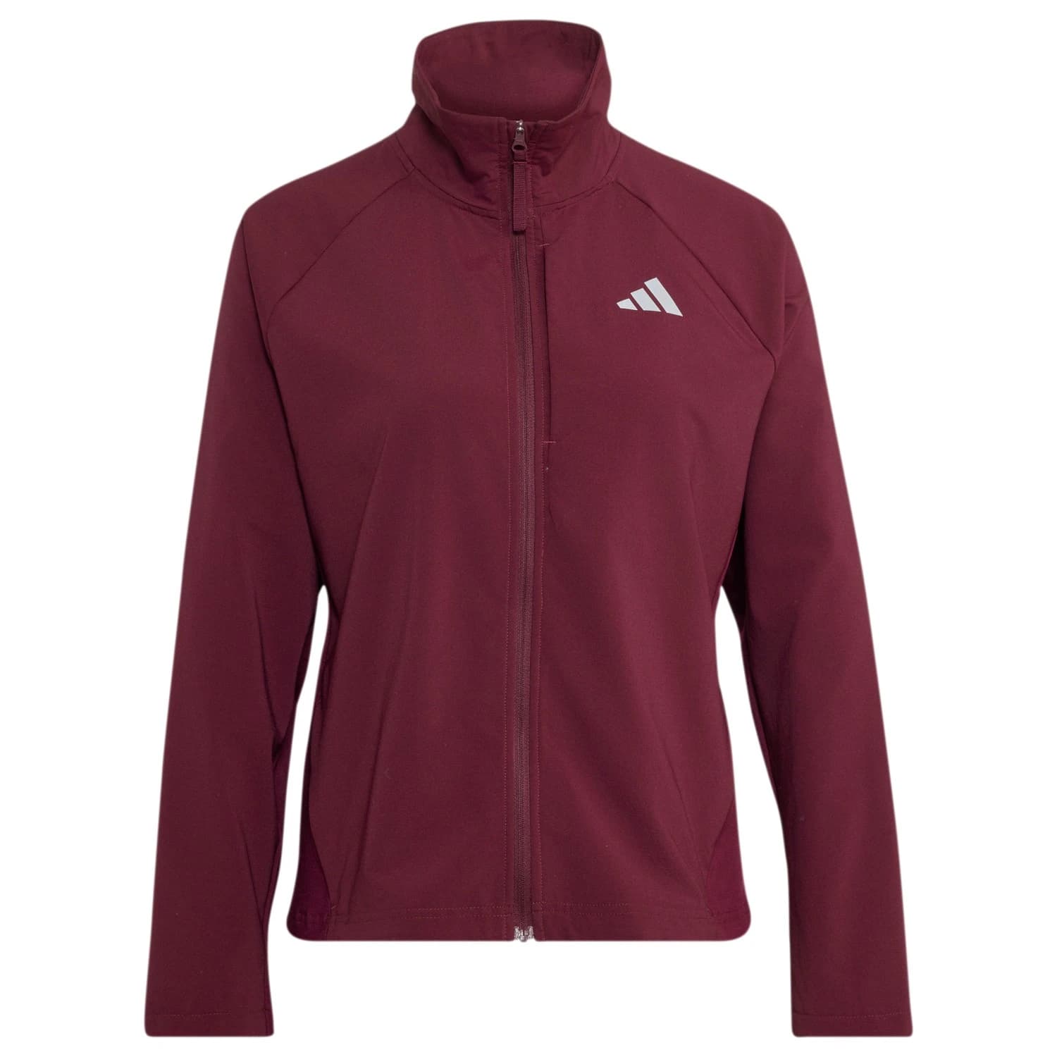 Дамско яке за бягане adidas Women's ADI365 Run Essentials Winterized Jacket Running jacket - Maroon