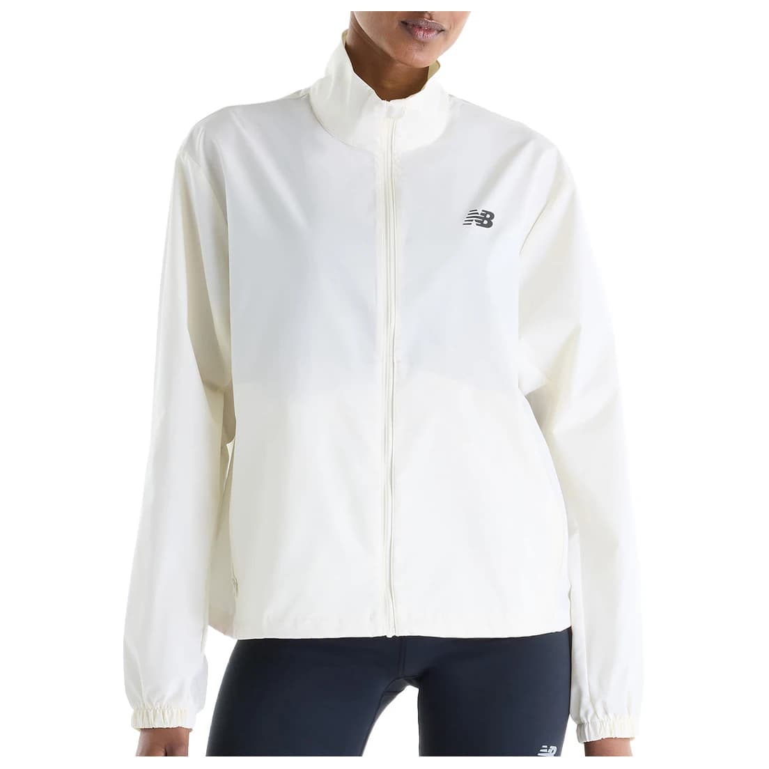 Яке за бягане New Balance Women's Fast Days Graphic Jacket Running jacket - Beige