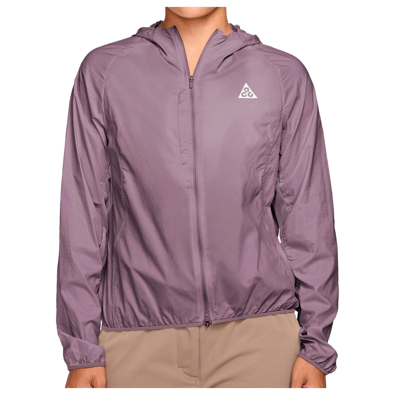 Дамско яке за бягане Nike Women's ACG UV Aireez Jacket Running jacket - Violet Dust / Mineral Slate / Summit White