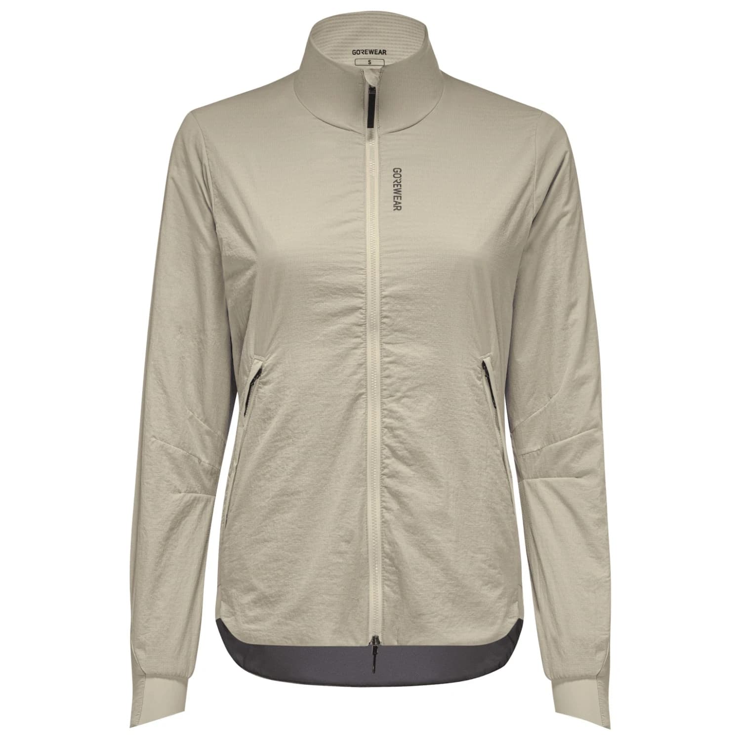Дамско яке за бягане GORE Wear Women's Concurve WS Insulated Jacket Running jacket - Tech Beige