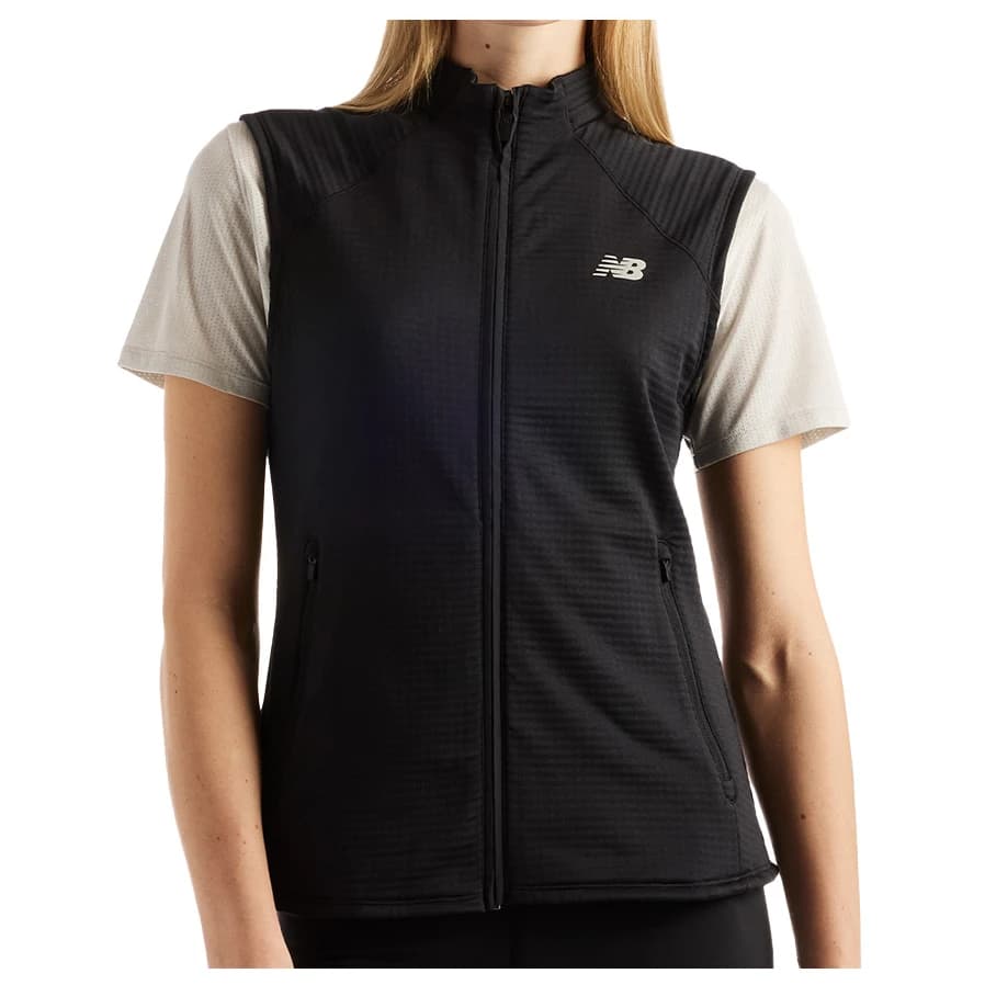 Елек за бягане New Balance Women's RC Essential Heat Grid Vest Running vest - Black