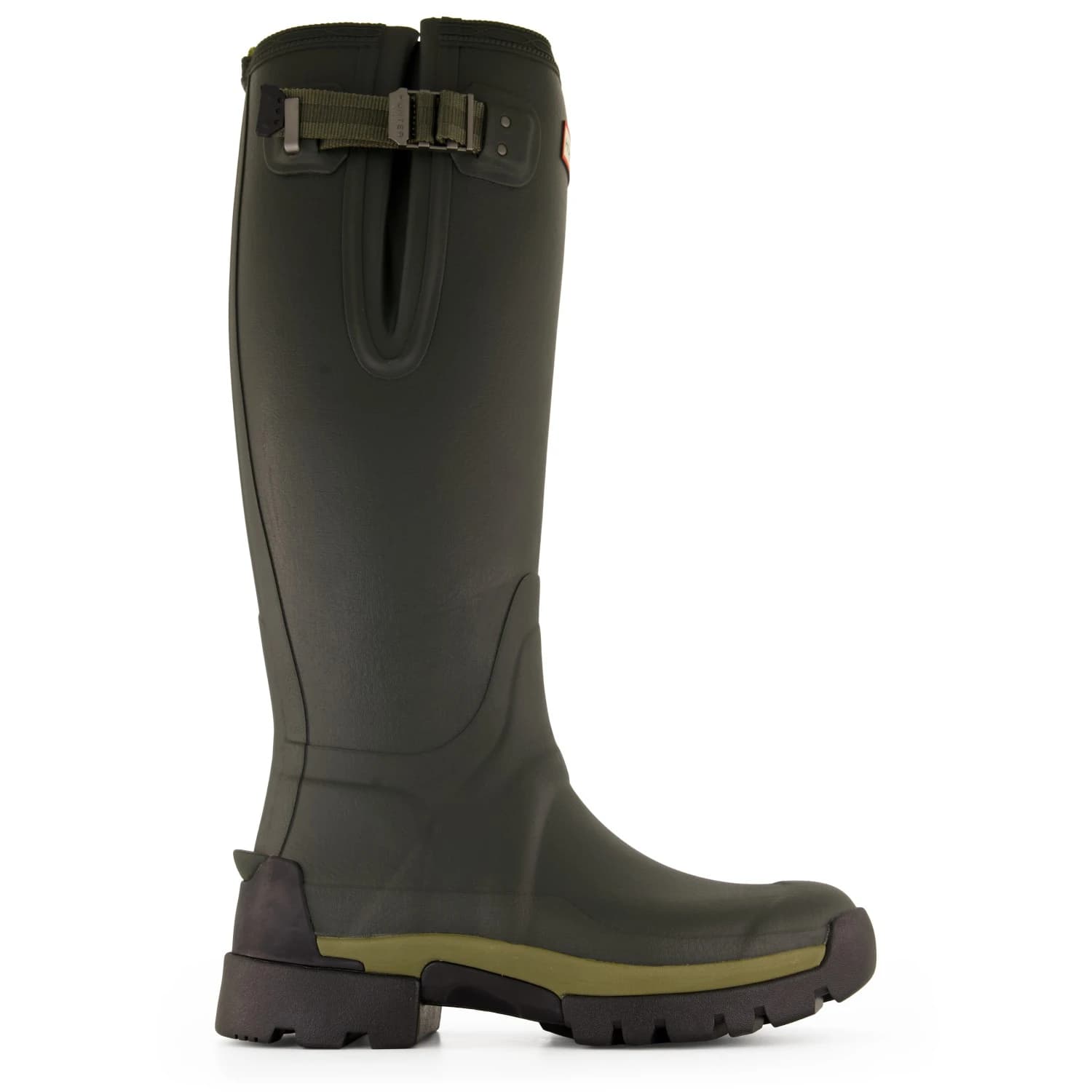 Гумени ботуши Hunter Boots Women's Balmoral Tall Side Adjustable Neo Wellington boots - Dark Olive