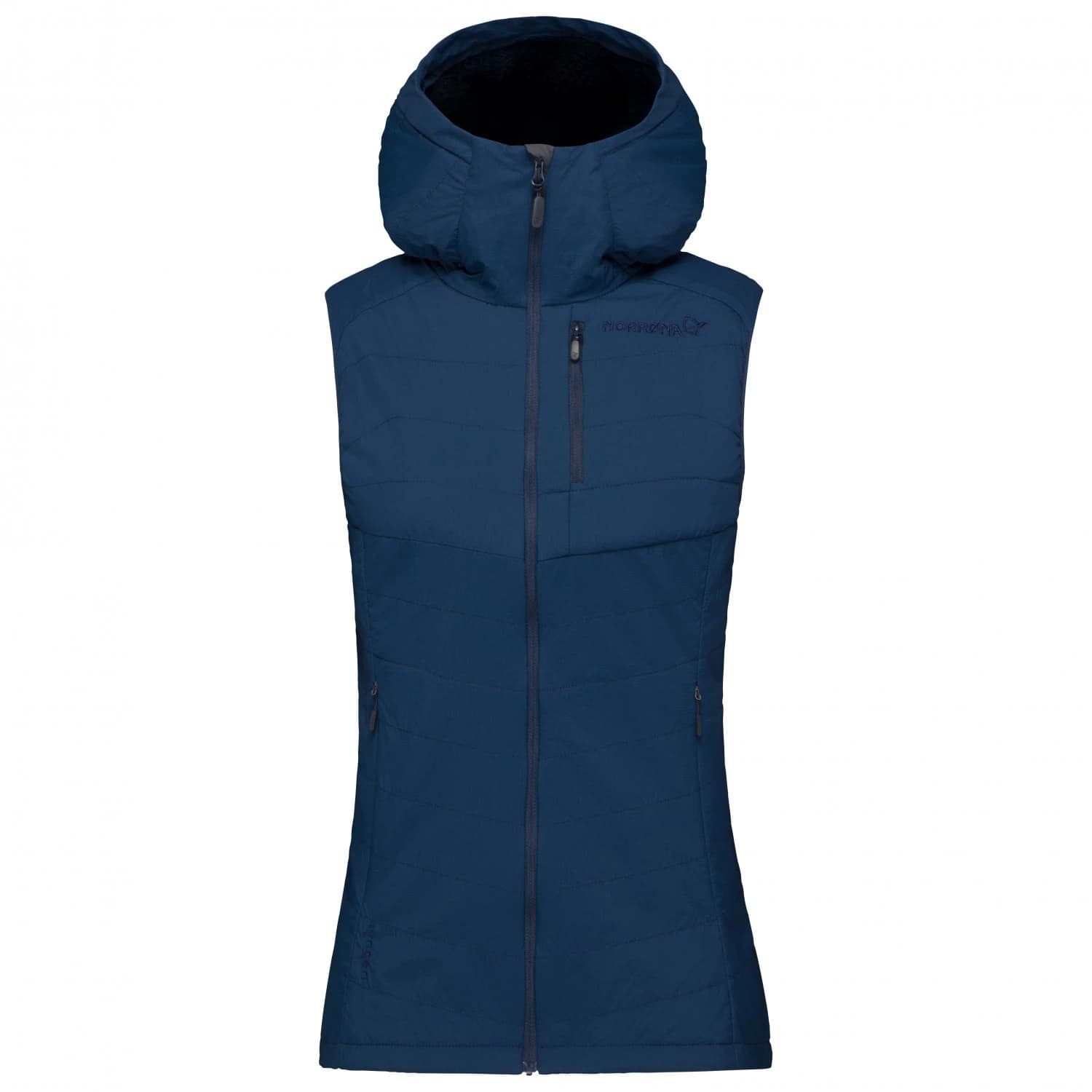 Дамски синтетичен елек Norrøna Women's Lyngen Alpha90 Vest Fleece vest - Indigo Night