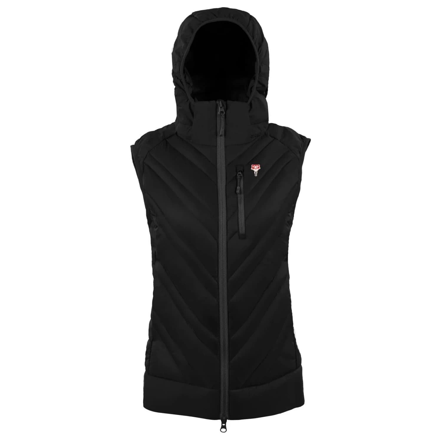 Дамски пухен елек Grüezi Bag Women's Lightful DownWool Vest Down vest - Black