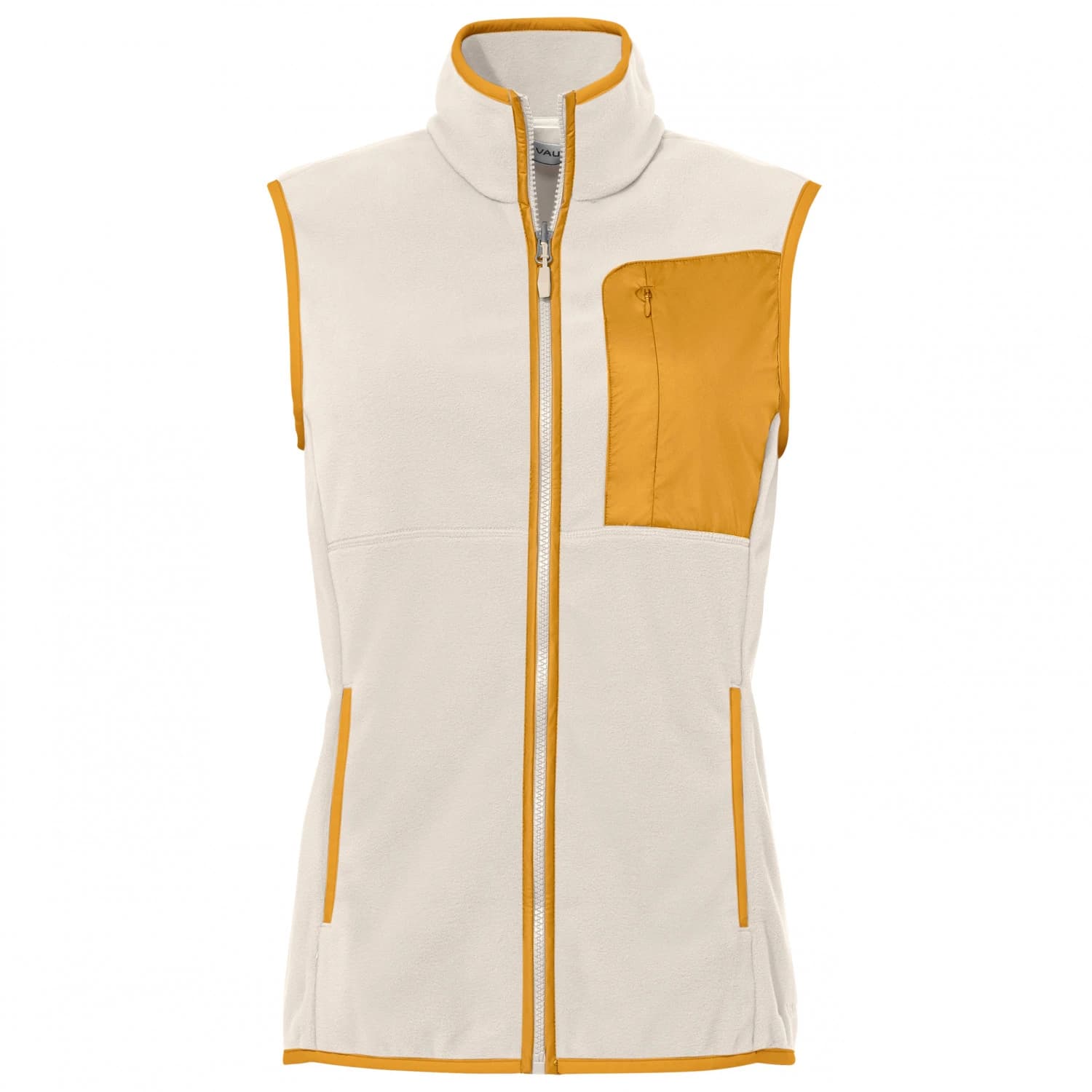 Дамски поларен елек Vaude Women's Rosemoor Fleece Vest Fleece vest - Ecru