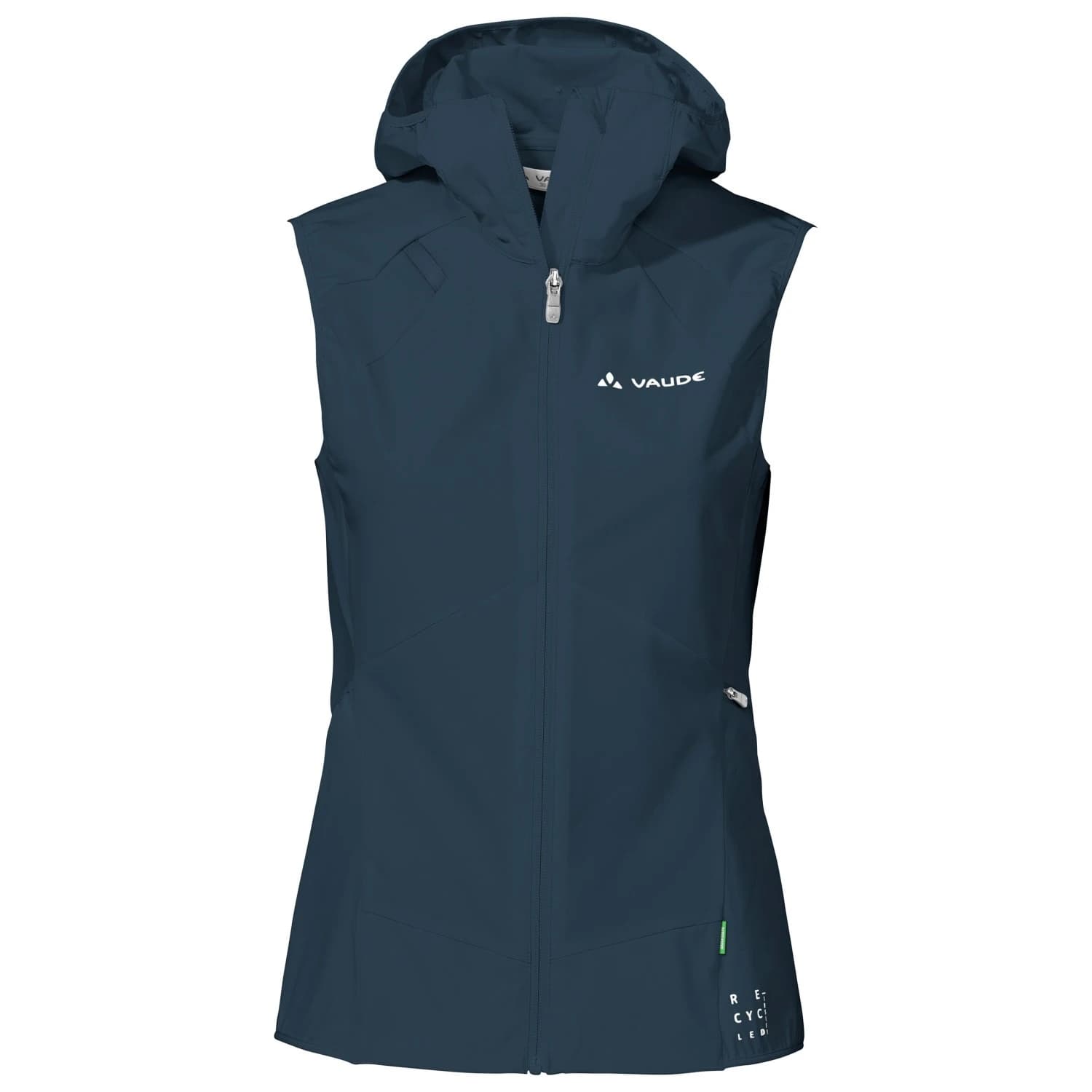 Дамски софтшел елек Vaude Women's Scopi Vest Softshell vest - Dark Sea