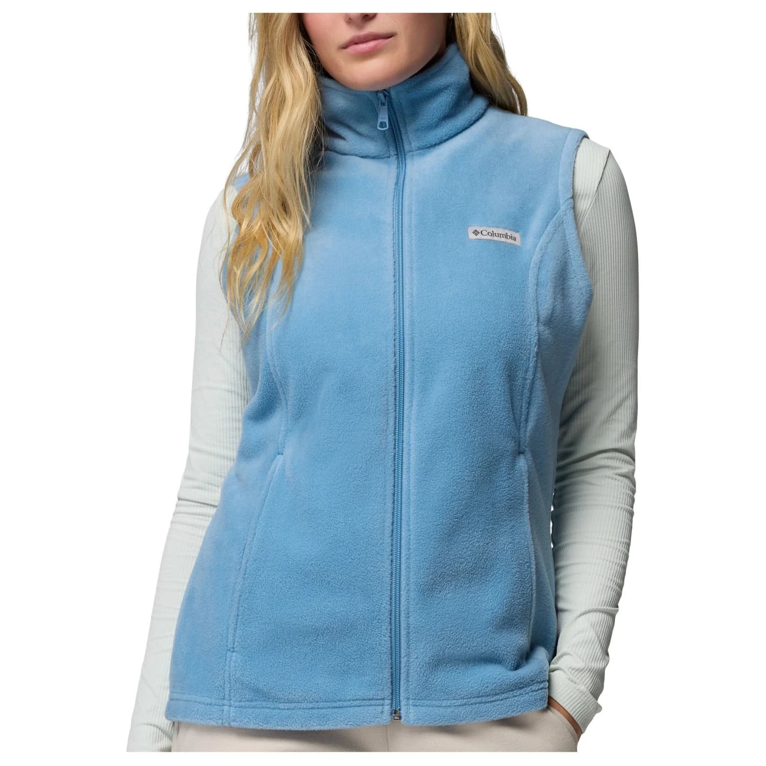 Дамски поларен елек Columbia Women's Benton Springs Vest Fleece vest - Rainy Day