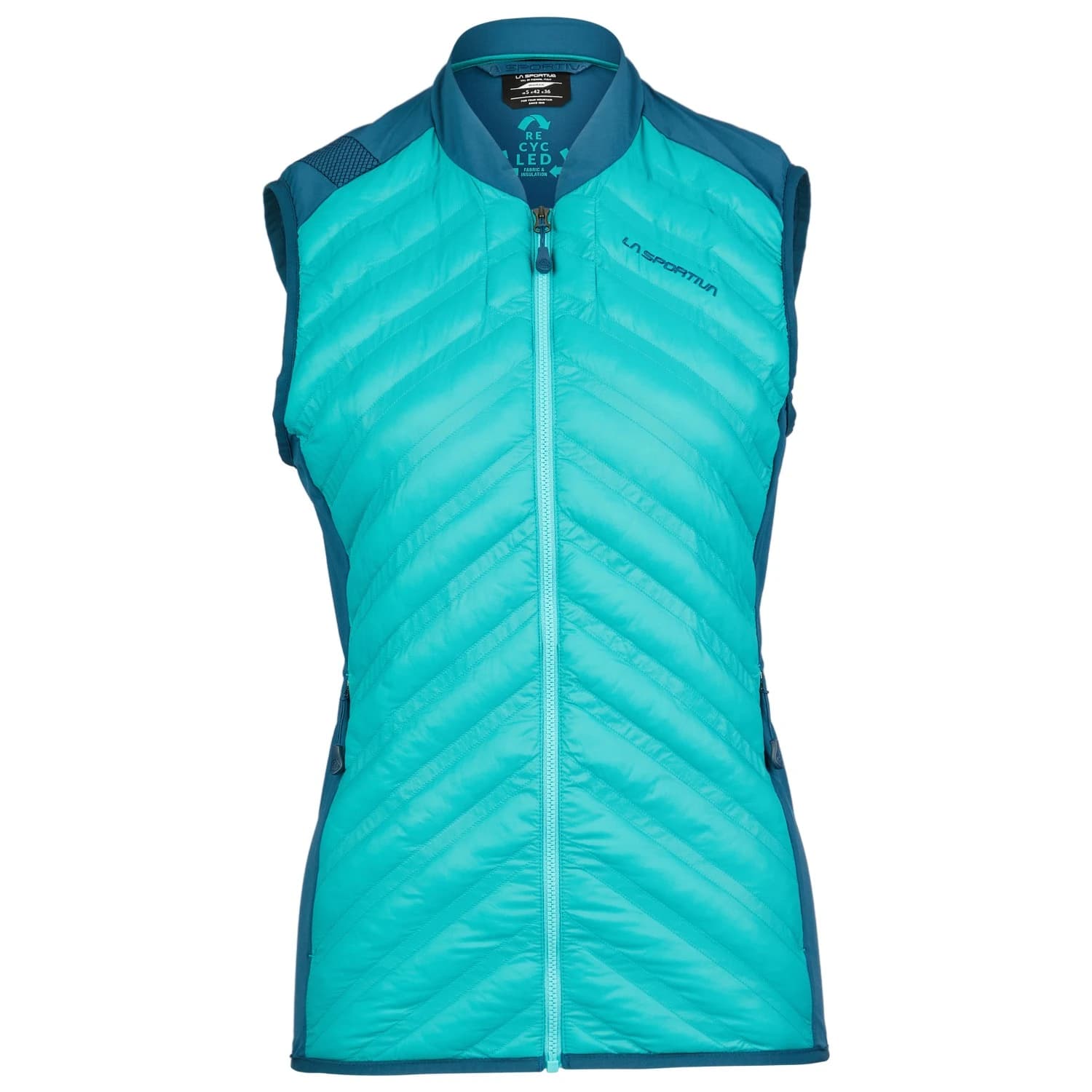 Дамски синтетичен елек La Sportiva Women's Alya Vest Synthetic vest - Lagoon / Storm Blue