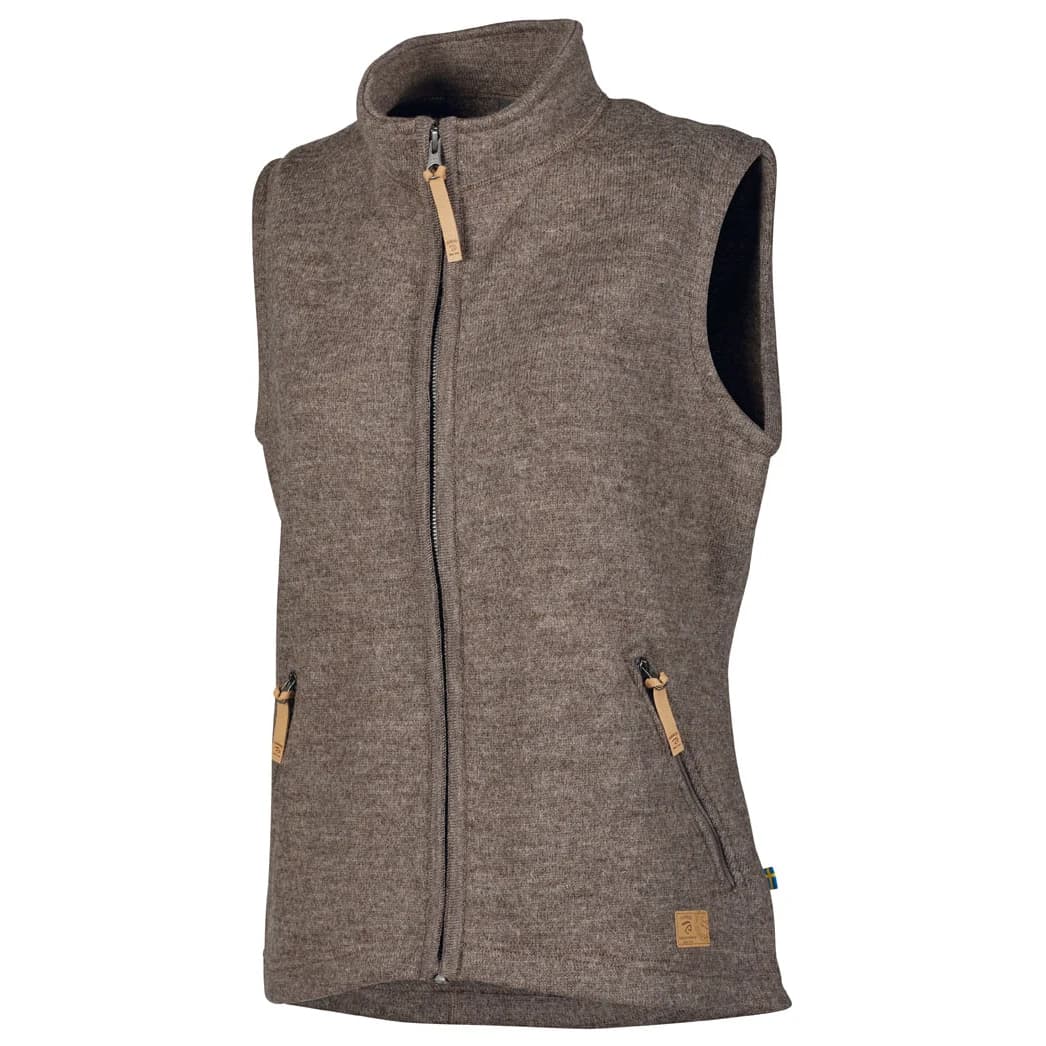 Дамски вълнен елек Ivanhoe of Sweden Women's NLS Coco Vest Wool vest - Nutmeg