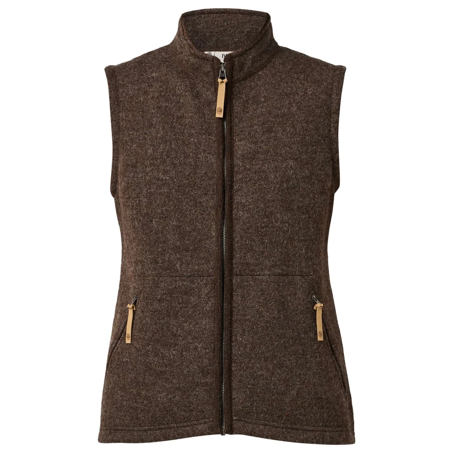 Дамски вълнен елек Ivanhoe of Sweden Women's NLS Coco Vest Wool vest - Chocolate