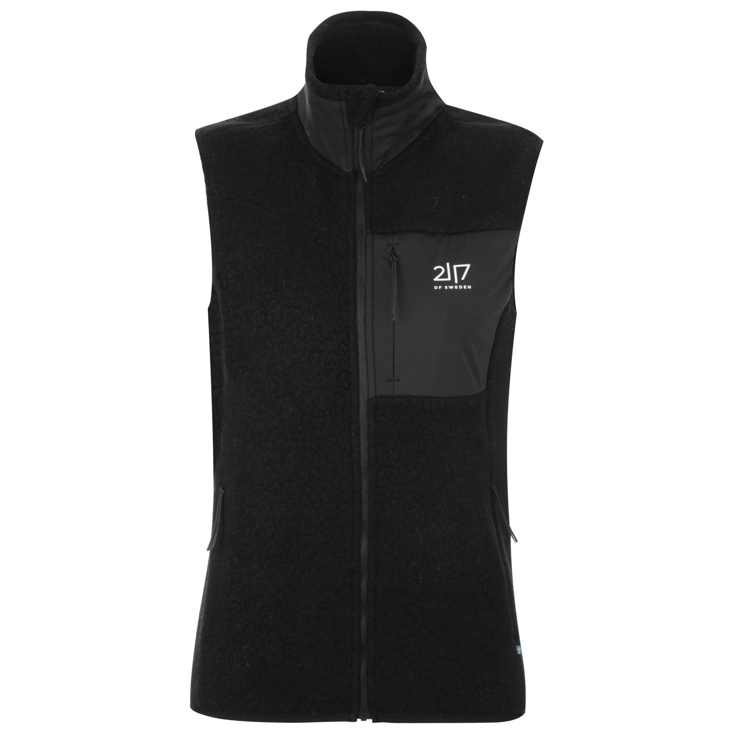 Дамски вълнен елек 2117 of Sweden Women's Skord Pile Vest Wool vest - Black