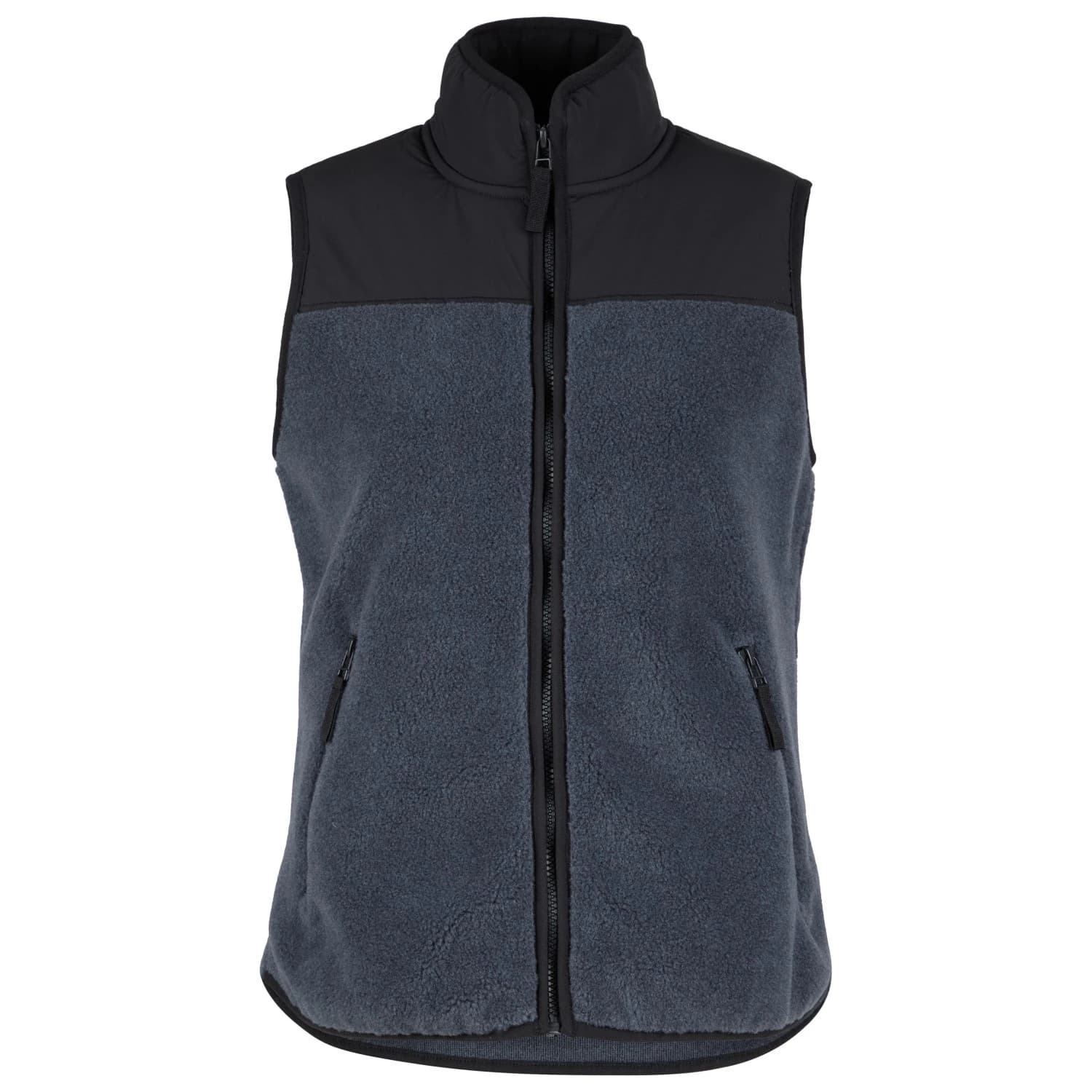 Дамски поларен елек Stoic Women's MerinoHighPile357 VallsboSt. Vest Fleece vest - Ink Grey / Black
