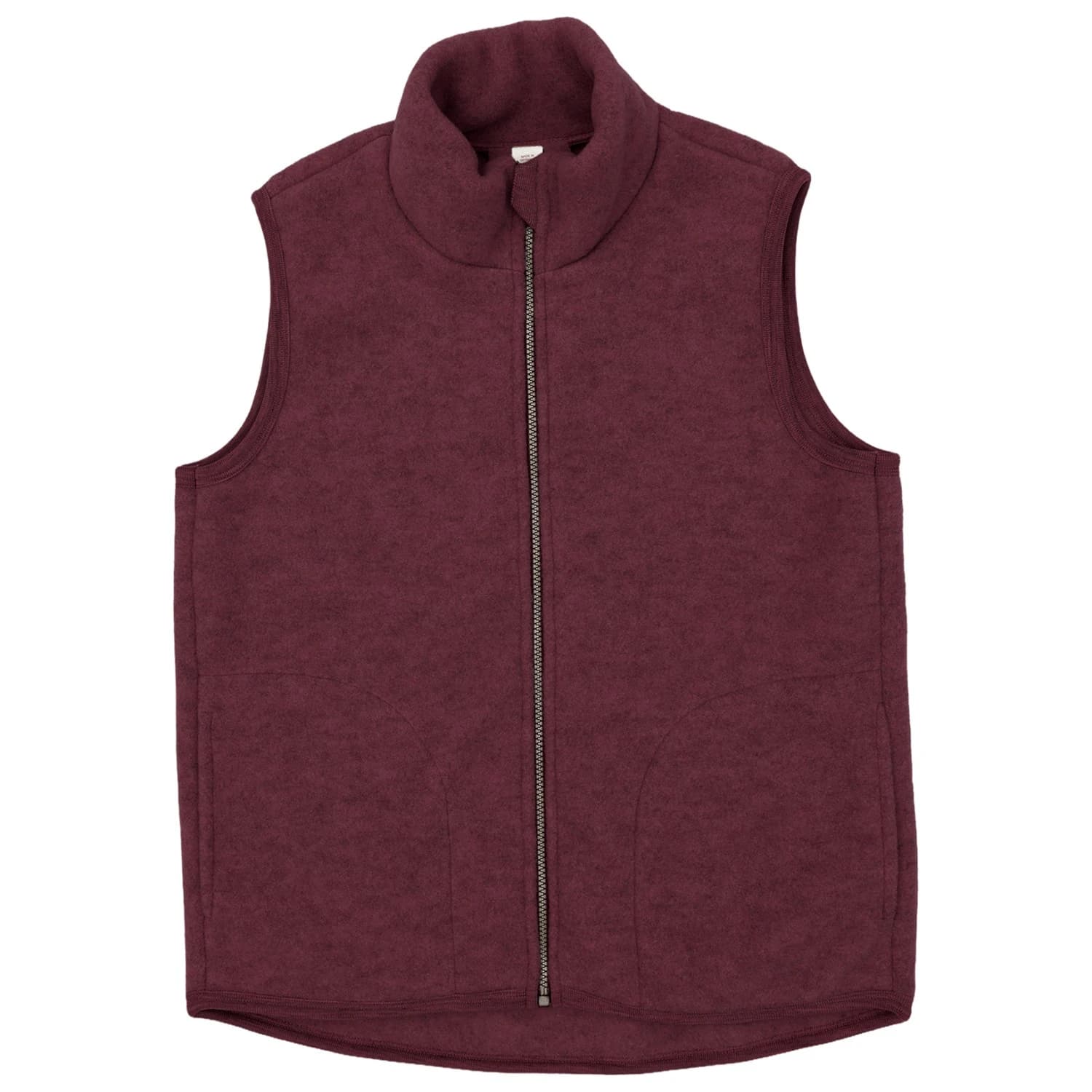 Дамски вълнен елек Engel Women's Vest Merino vest - Bordeaux Melange