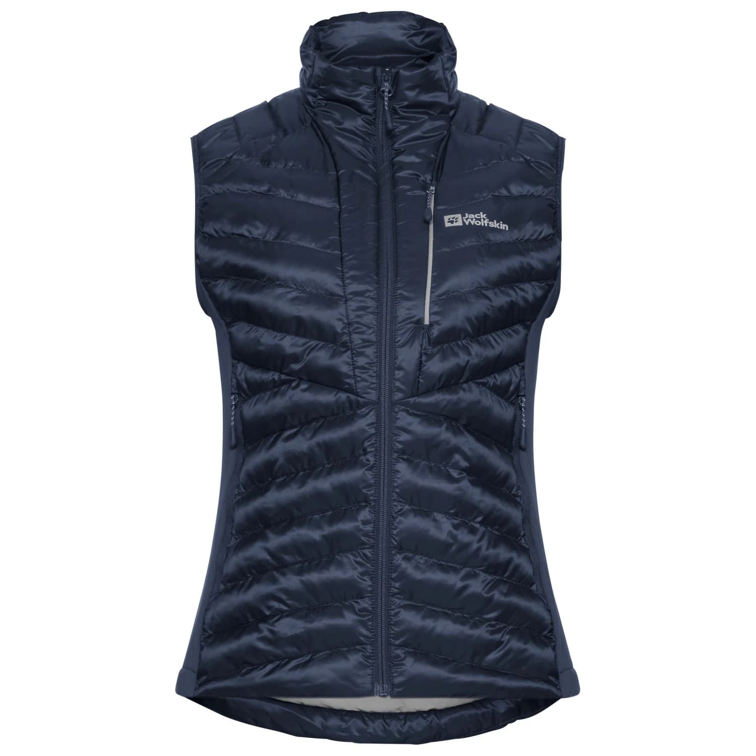 Дамски синтетичен елек Jack wolfskin Women's Routeburn Pro Insulation Vest Softshell vest - Midnight Sky