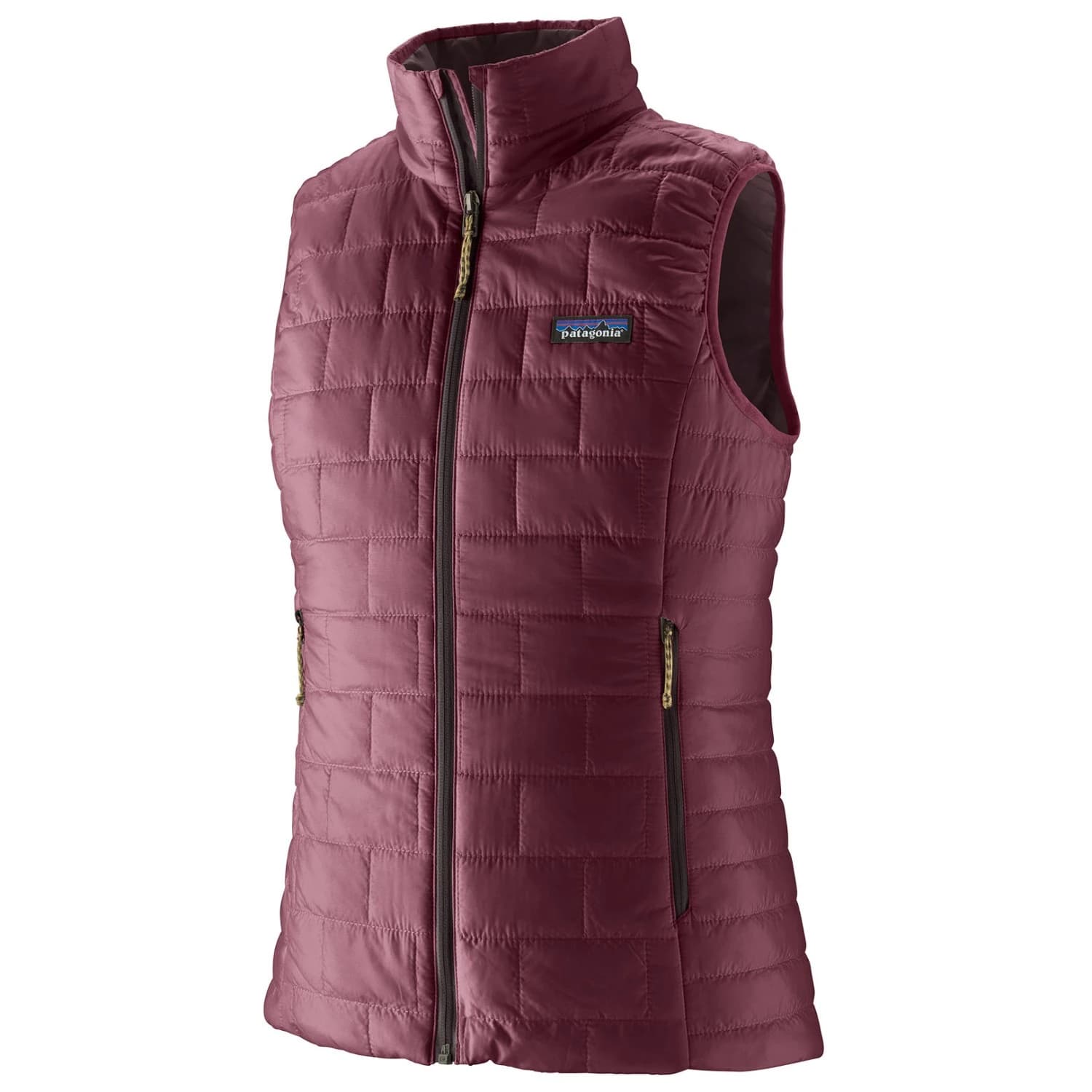 Дамски синтетичен елек Patagonia Women's Nano Puff Vest Synthetic vest - Berry Fig