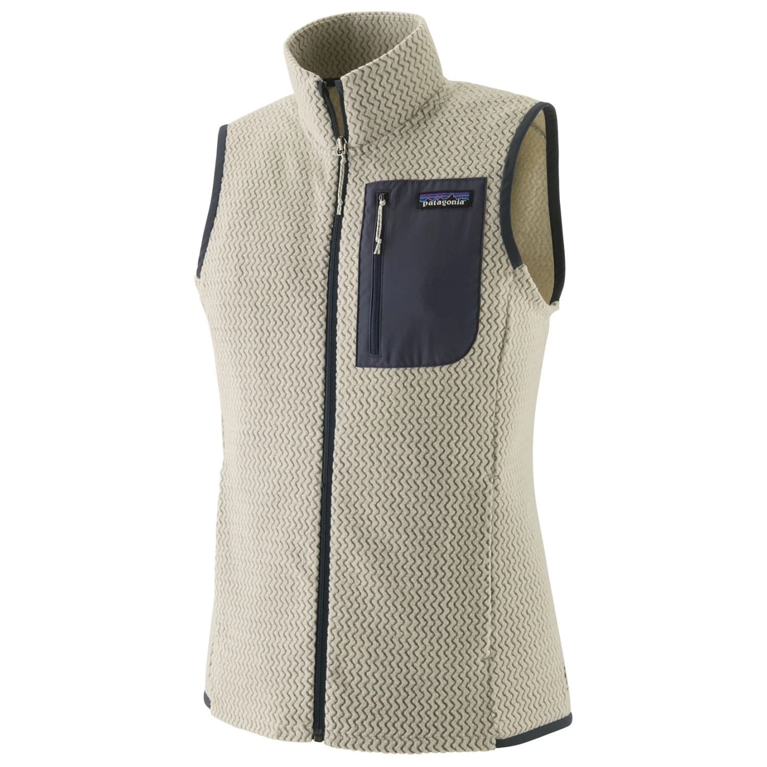 Дамски поларен елек Patagonia Women's R1 Air Vest Fleece vest - Wool White