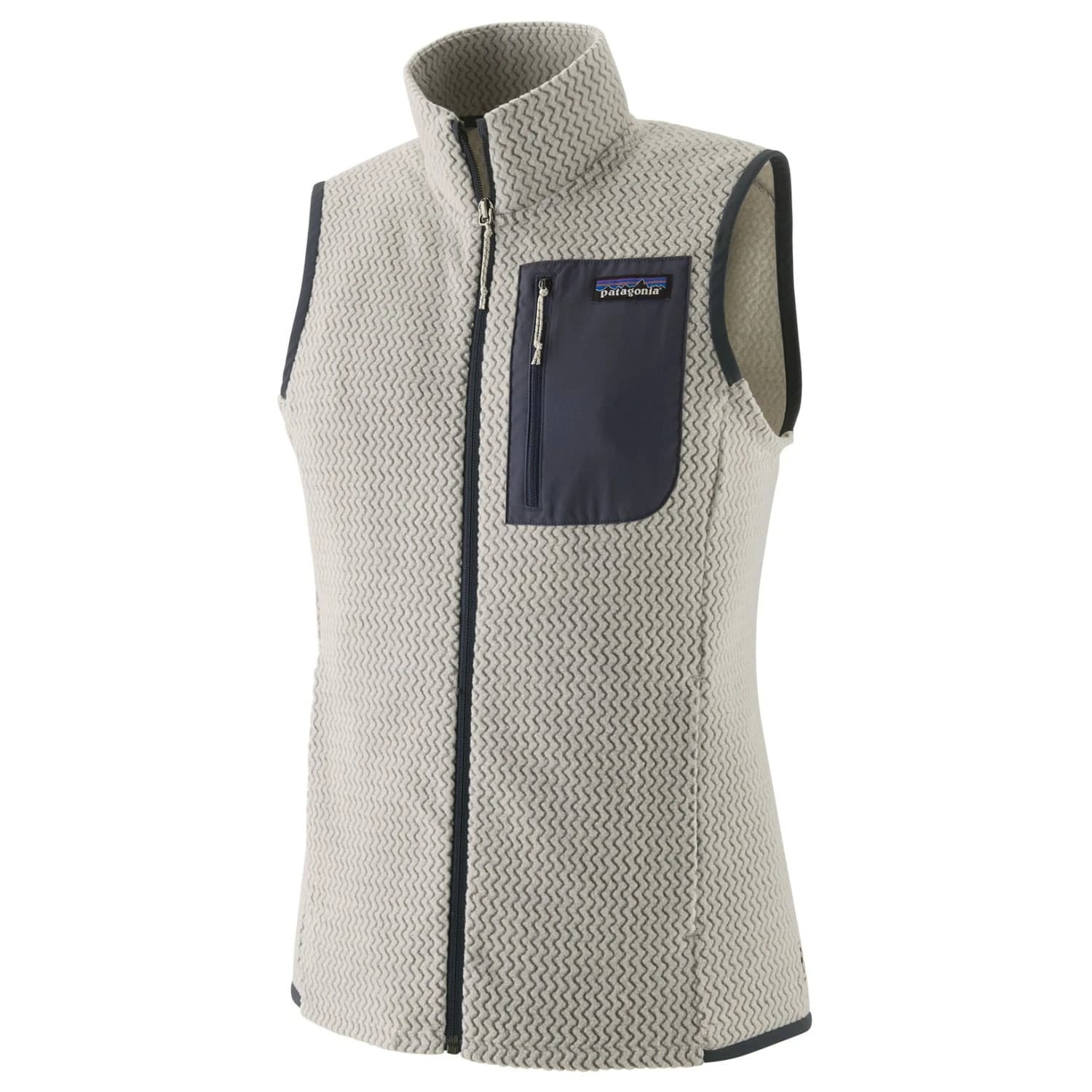 Дамски поларен елек Patagonia Women's R1 Air Vest Fleece vest - Birch White